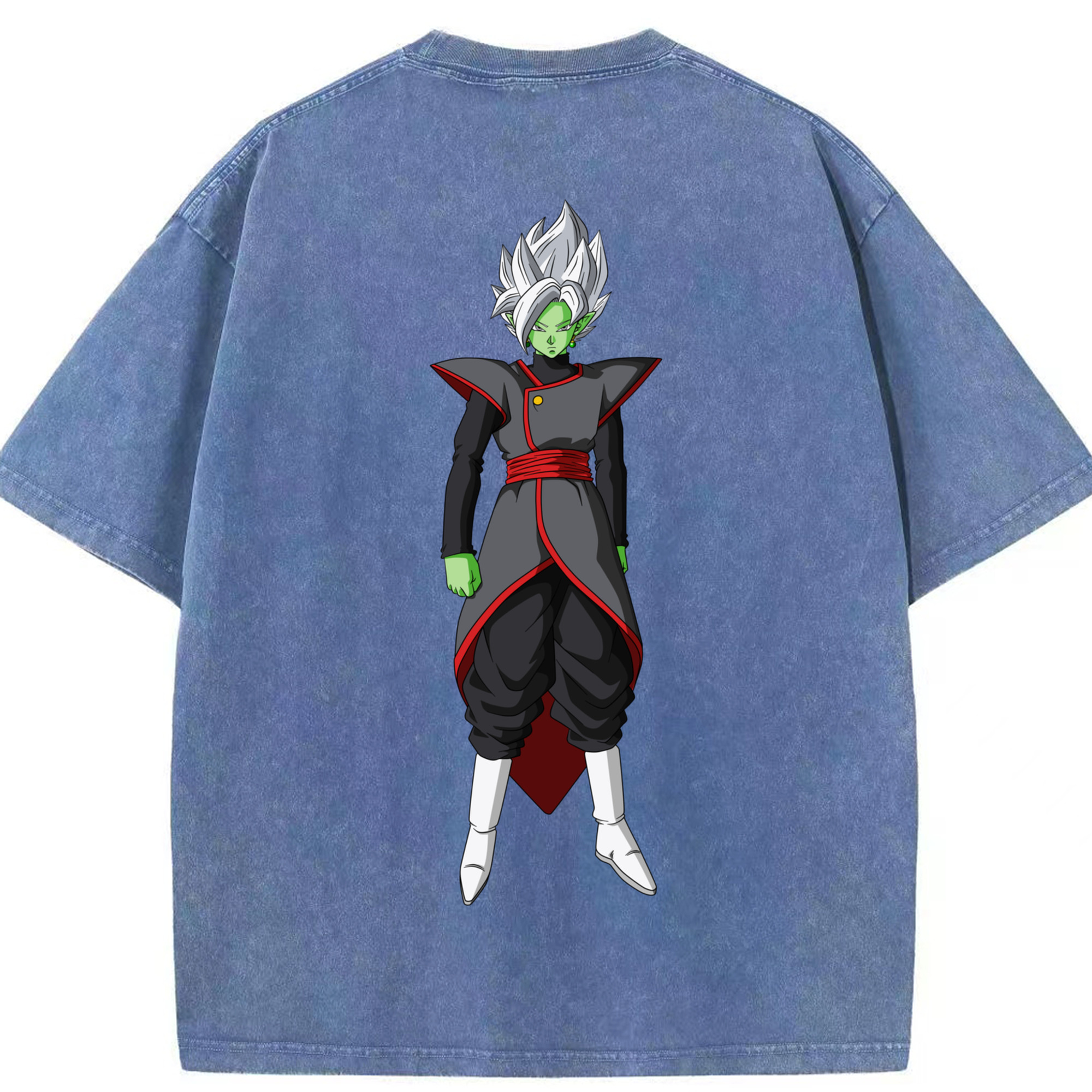 （画像用） ドラゴンボール ベジット DRAGON BALL Vegetto 綿100% ヴィンテージ風 半袖Tシャツ（背面プリント）