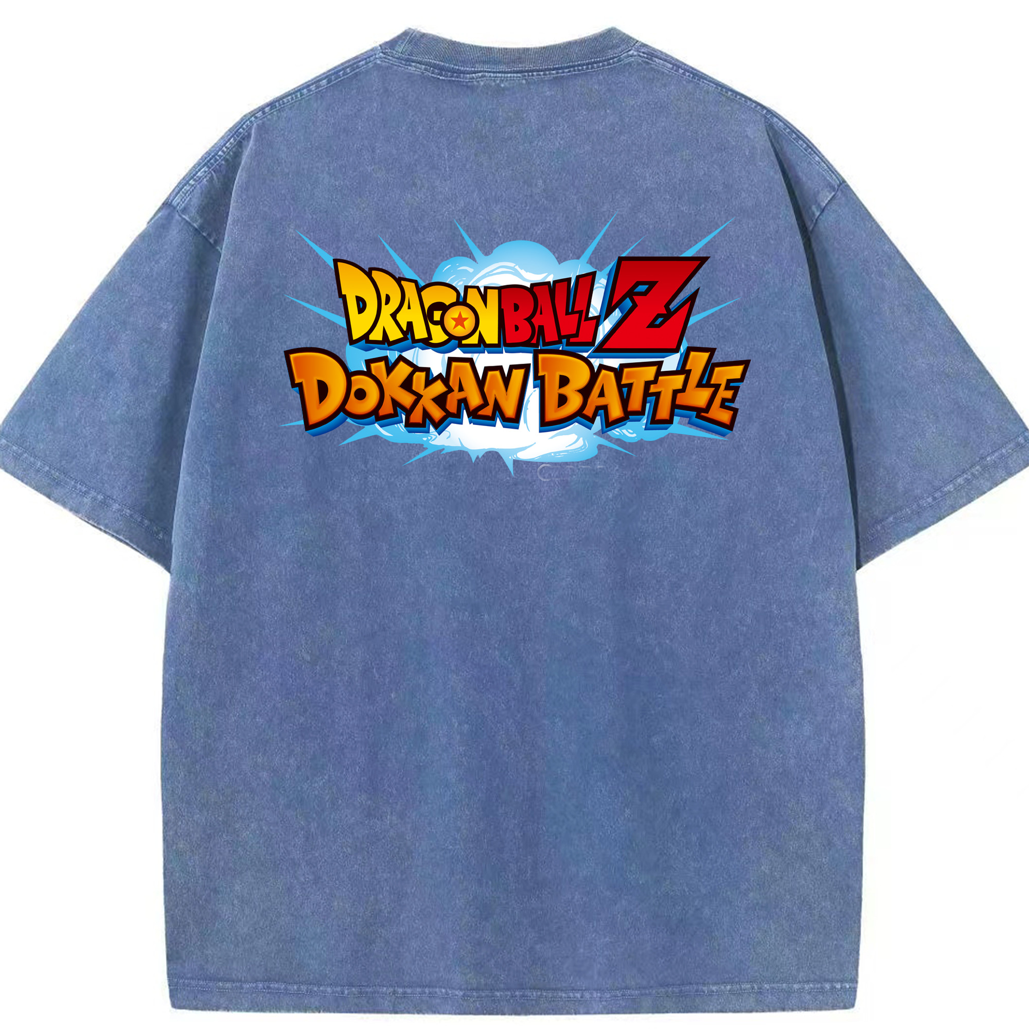 （画像用） ドラゴンボール DRAGON BALL 綿100% ヴィンテージ風 半袖Tシャツ（背面プリント）
