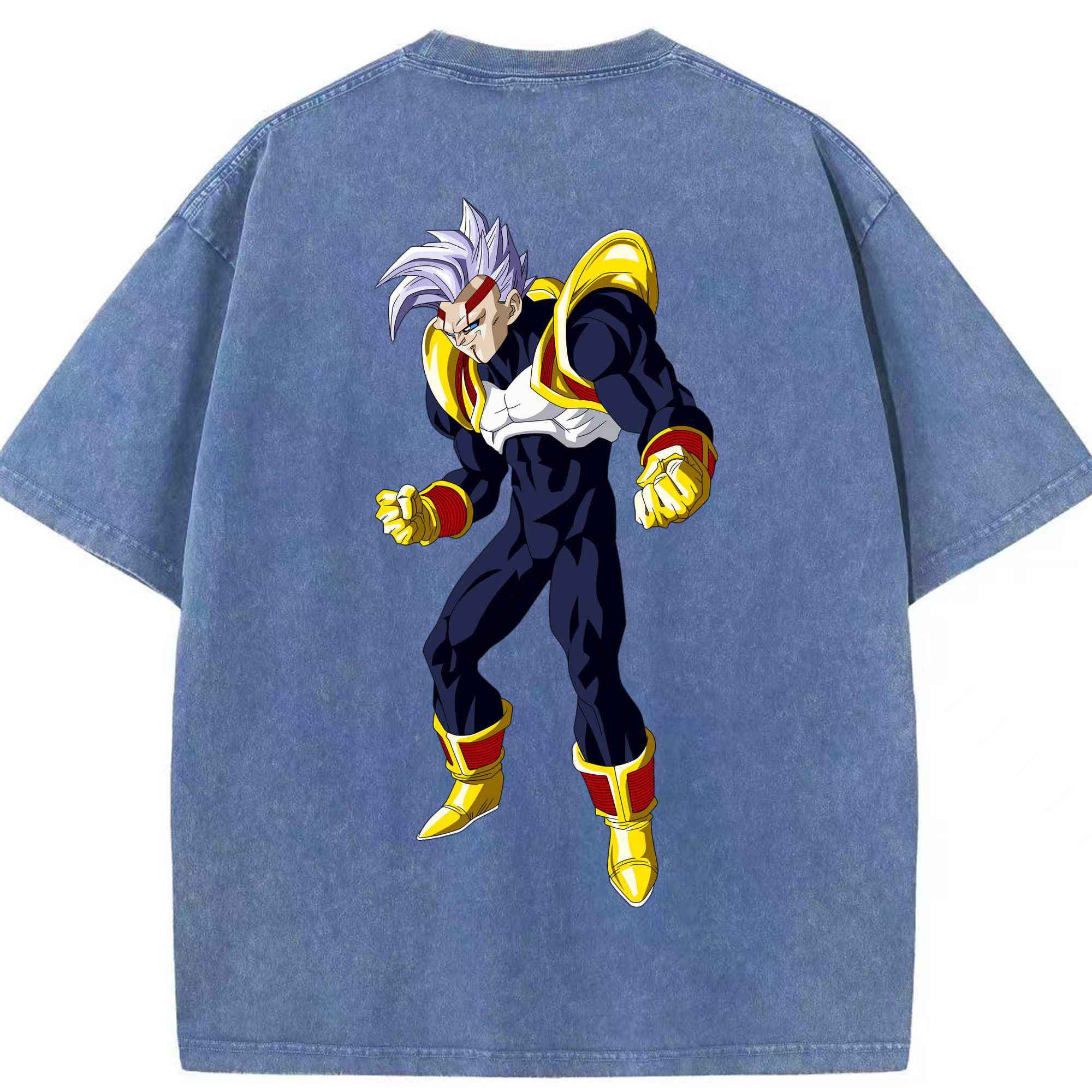 （画像用） ドラゴンボール DRAGON BALL 綿100% ヴィンテージ風 半袖Tシャツ（背面プリント）
