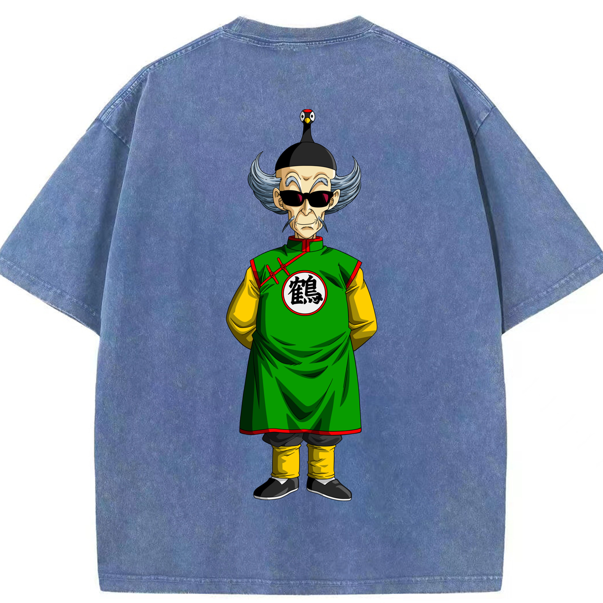 （画像用） ドラゴンボール DRAGON BALL 綿100% ヴィンテージ風 半袖Tシャツ（背面プリント）