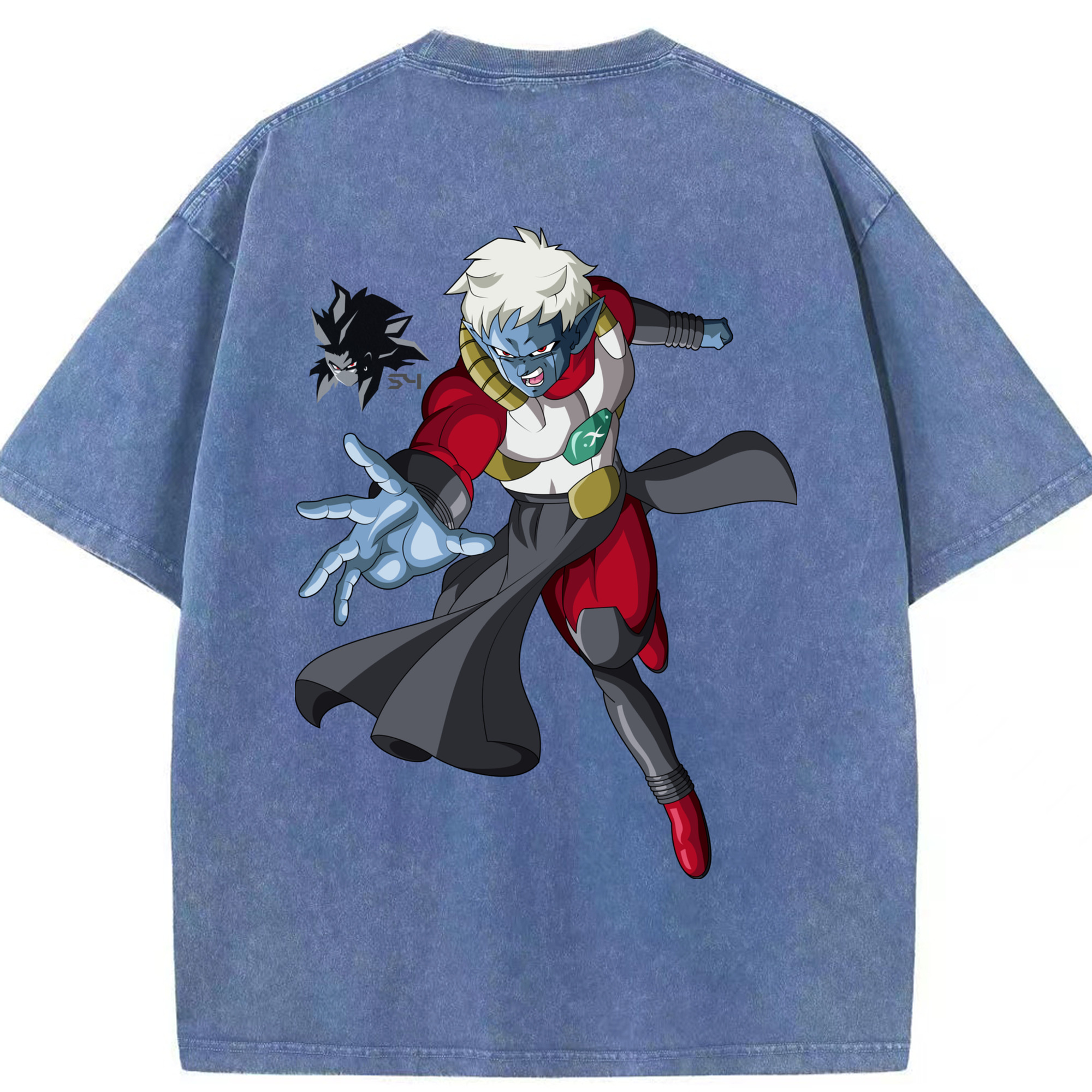 （画像用） ドラゴンボール DRAGON BALL 綿100% ヴィンテージ風 半袖Tシャツ（背面プリント）
