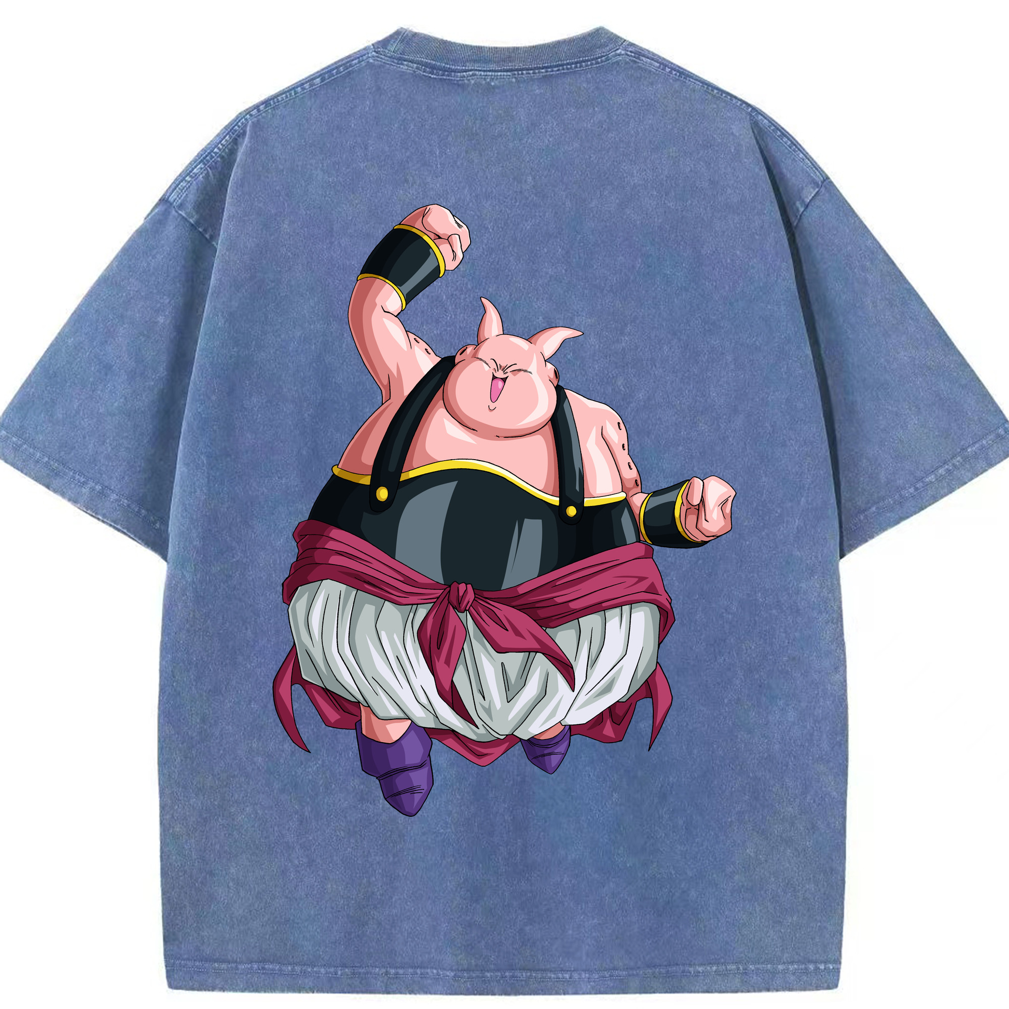 （画像用） ドラゴンボール DRAGON BALL 綿100% ヴィンテージ風 半袖Tシャツ（背面プリント）