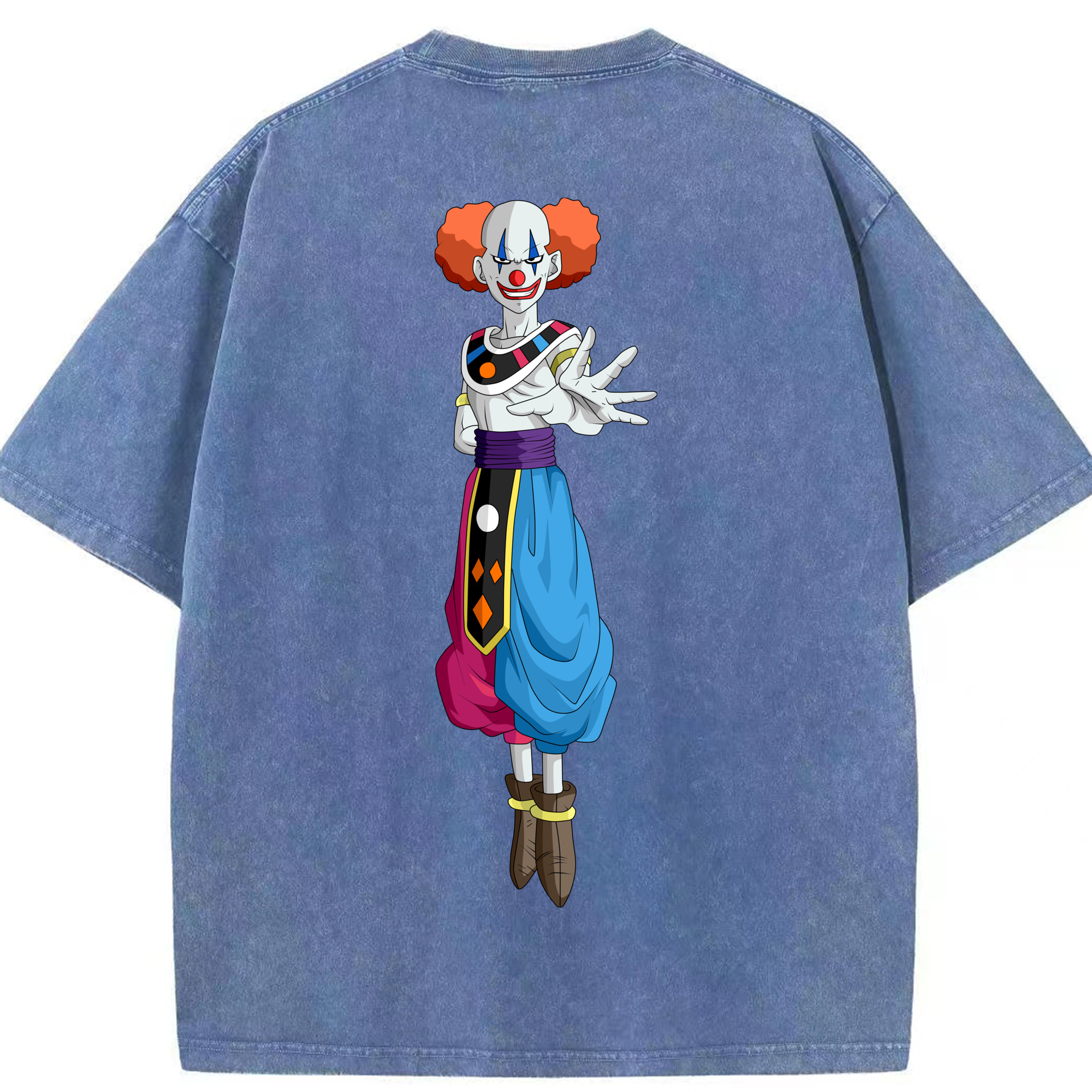 （画像用） ドラゴンボール DRAGON BALL 綿100% ヴィンテージ風 半袖Tシャツ（背面プリント）