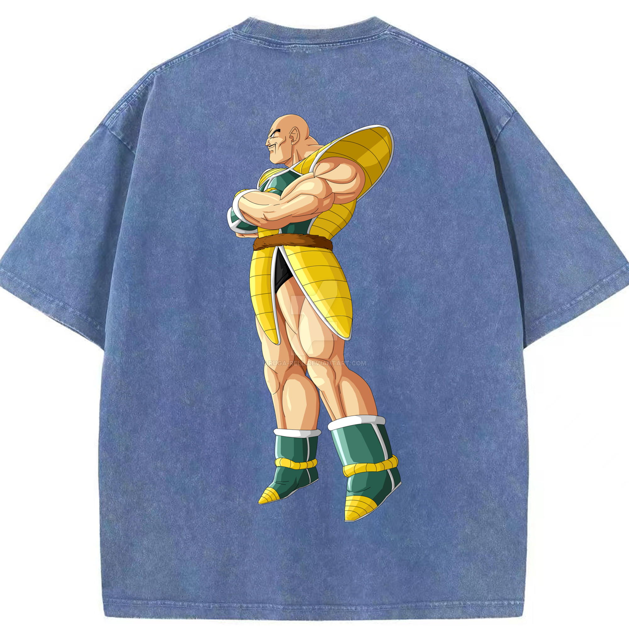 （画像用） ドラゴンボール DRAGON BALL 綿100% ヴィンテージ風 半袖Tシャツ（背面プリント）