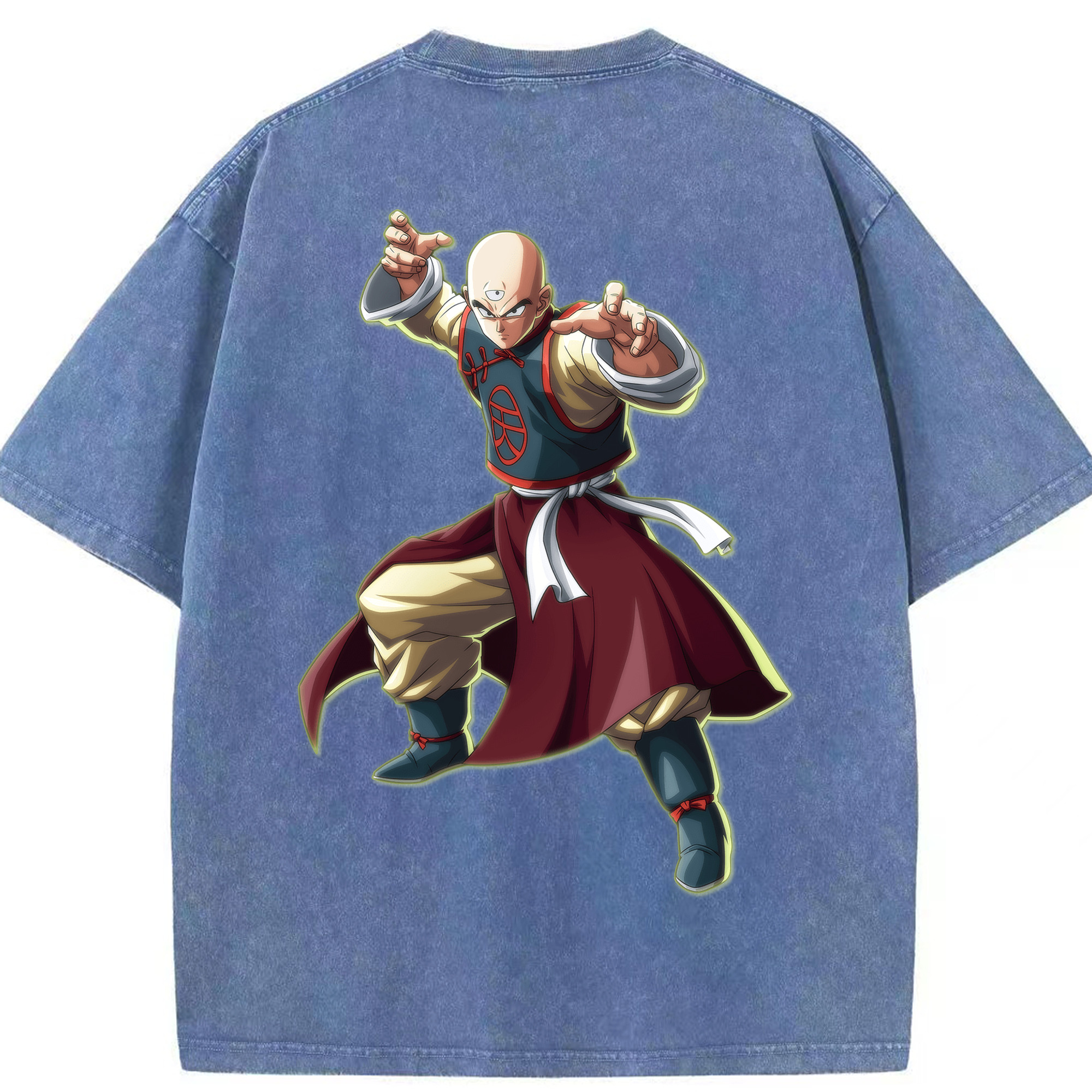 （画像用） ドラゴンボール DRAGON BALL 綿100% ヴィンテージ風 半袖Tシャツ（背面プリント）