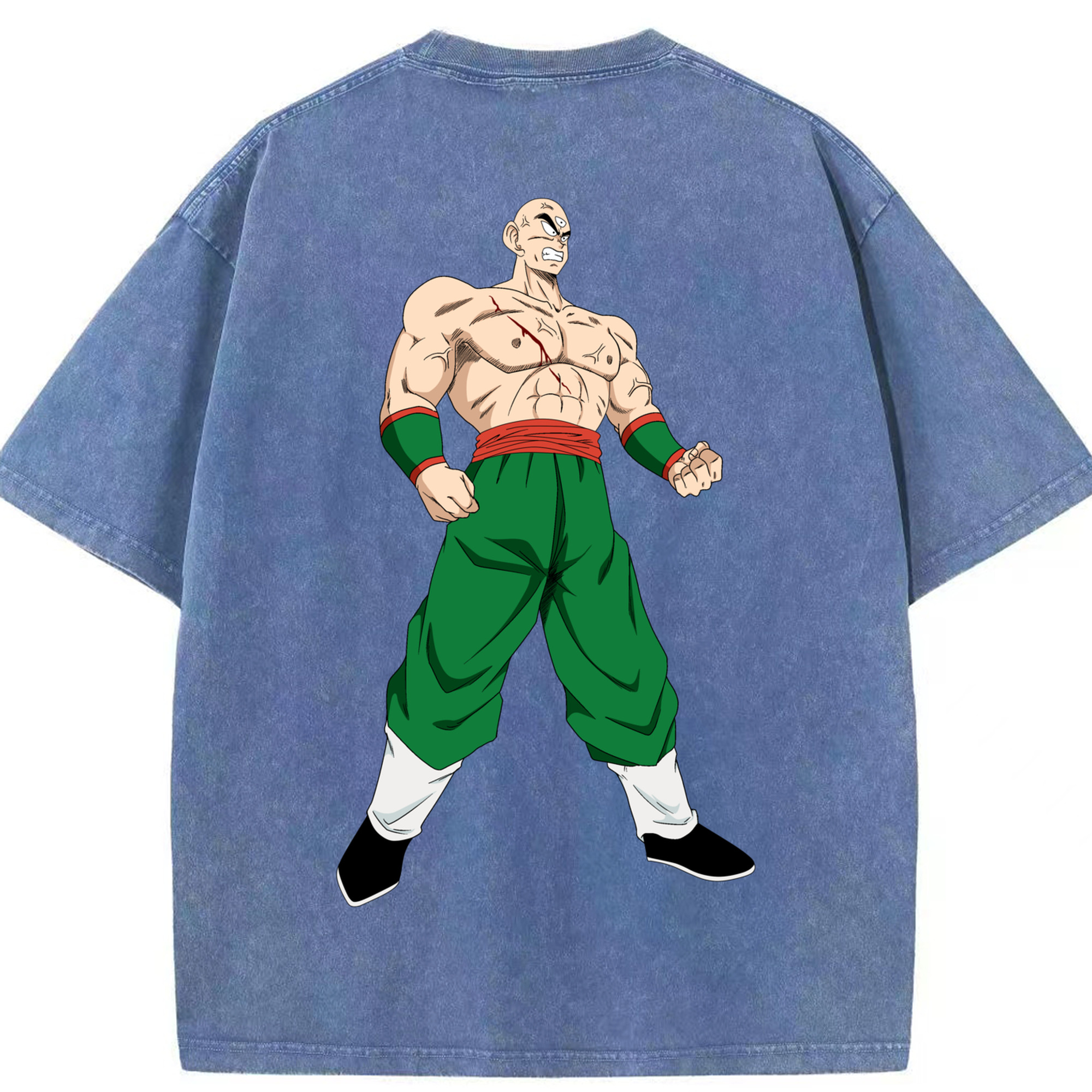 （画像用） ドラゴンボール DRAGON BALL 綿100% ヴィンテージ風 半袖Tシャツ（背面プリント）