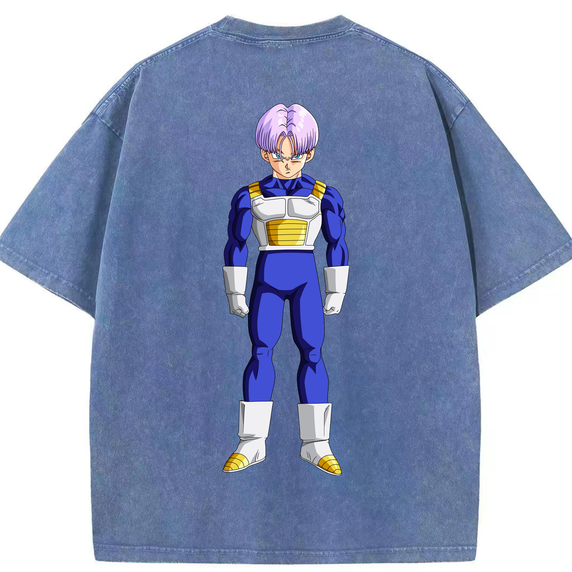 （画像用） ドラゴンボール DRAGON BALL 綿100% ヴィンテージ風 半袖Tシャツ（背面プリント）