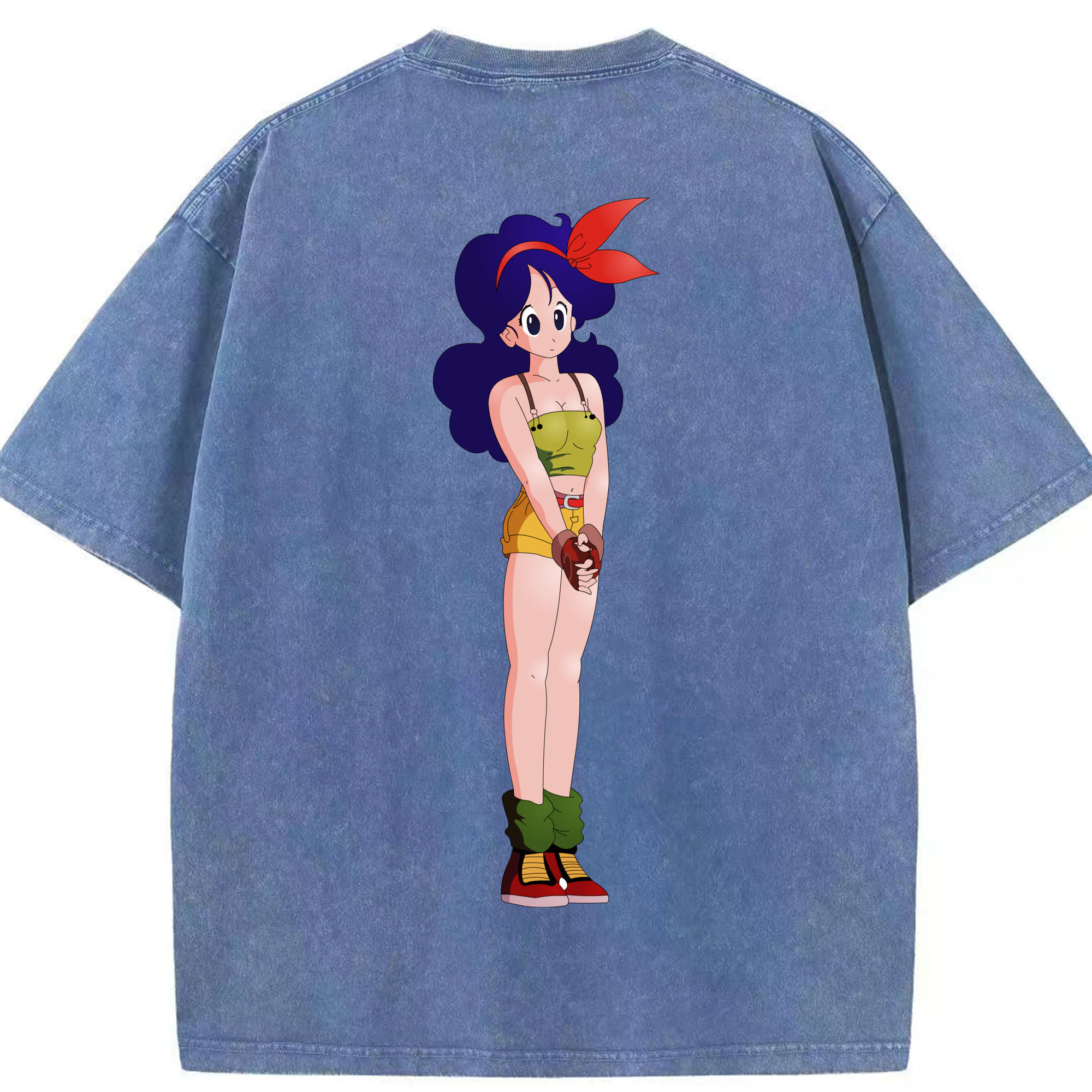 （画像用） ドラゴンボール DRAGON BALL 綿100% ヴィンテージ風 半袖Tシャツ（背面プリント）