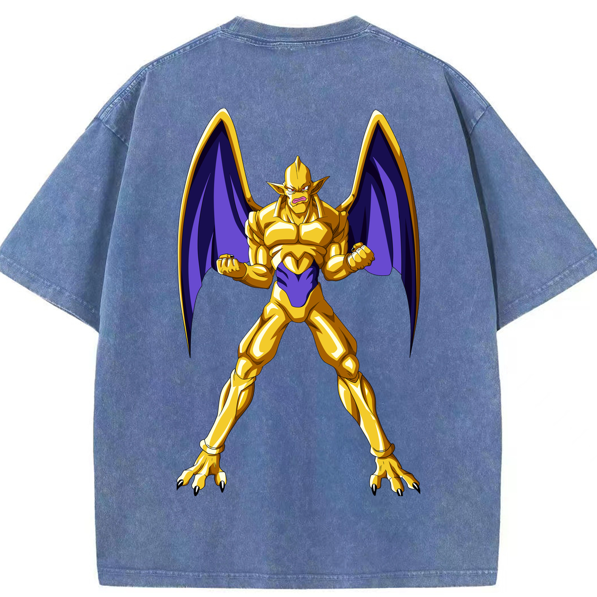 （画像用） ドラゴンボール DRAGON BALL 綿100% ヴィンテージ風 半袖Tシャツ（背面プリント）