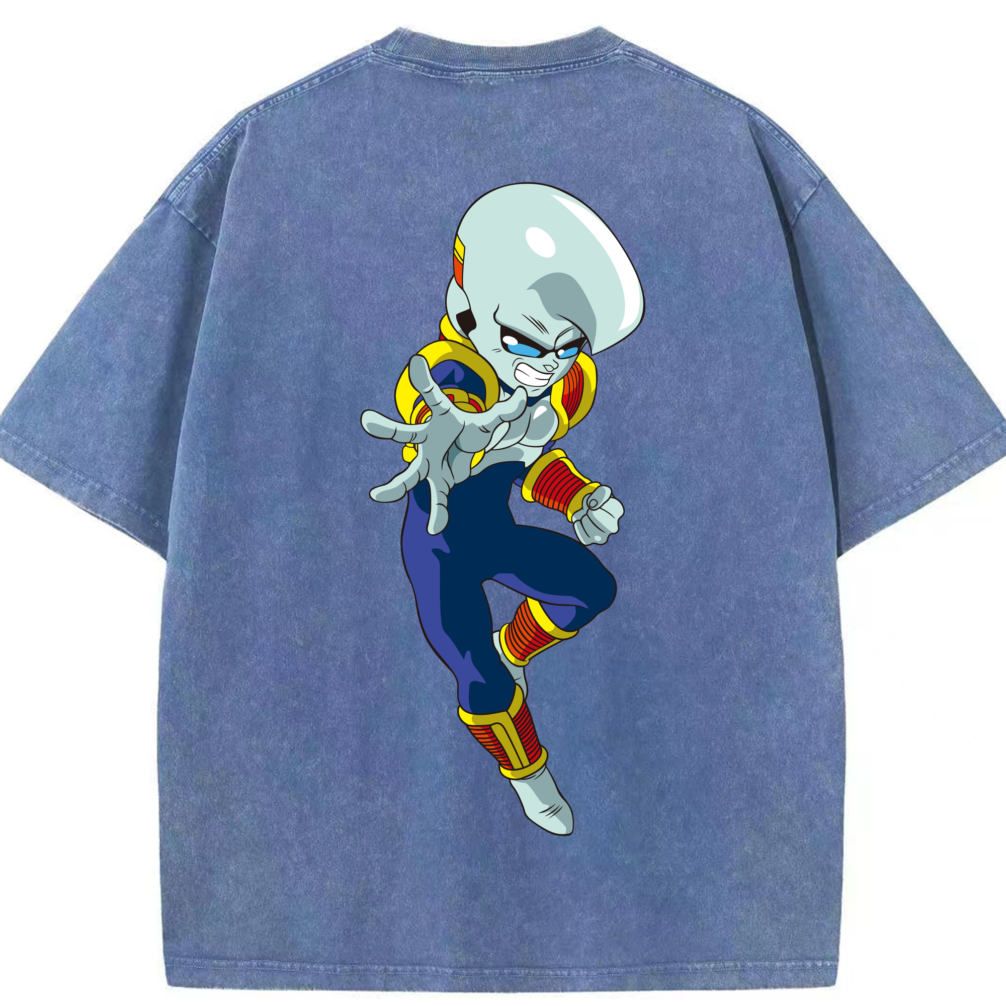 （画像用） ドラゴンボール DRAGON BALL 綿100% ヴィンテージ風 半袖Tシャツ（背面プリント）