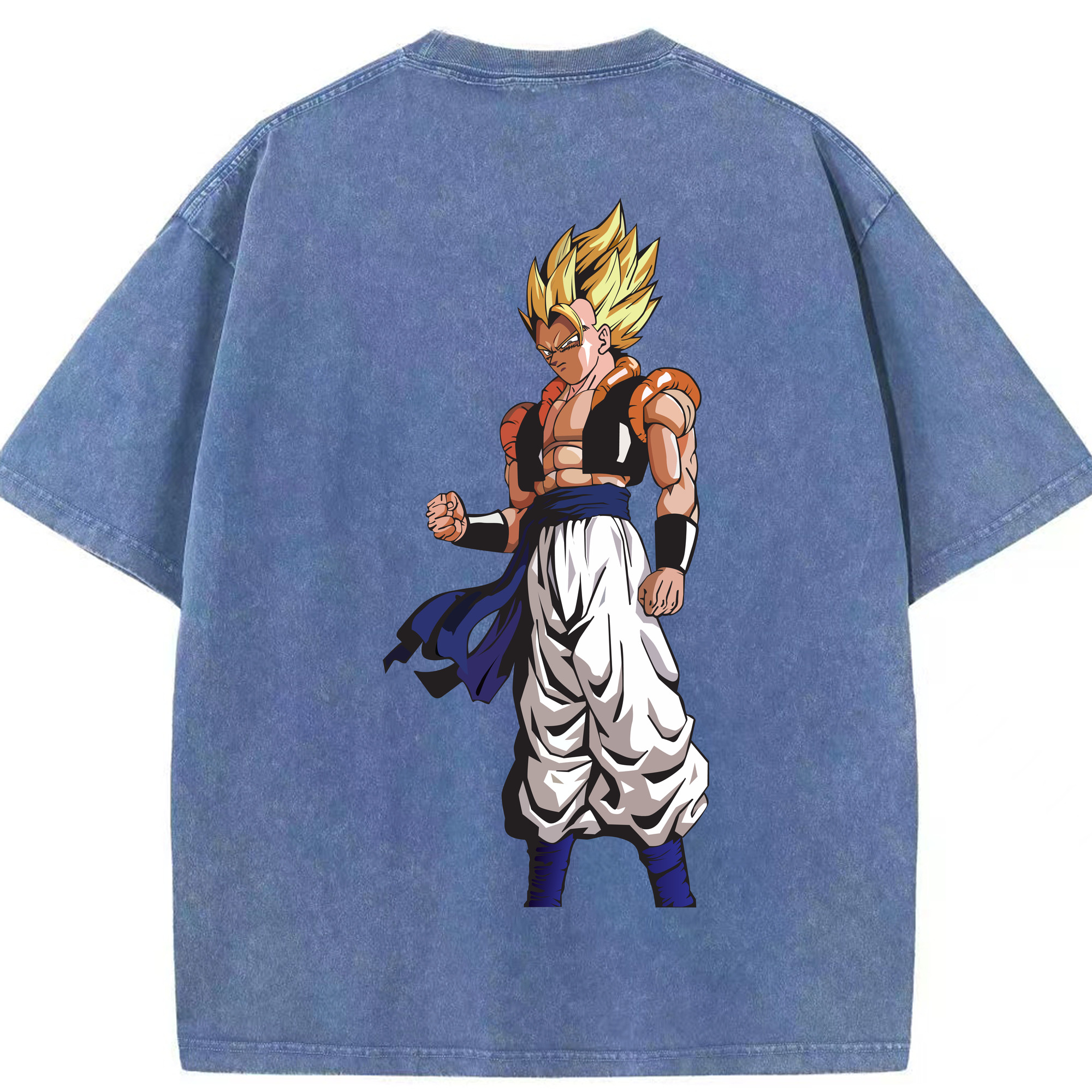 （画像用） ドラゴンボール DRAGON BALL 綿100% ヴィンテージ風 半袖Tシャツ（背面プリント）