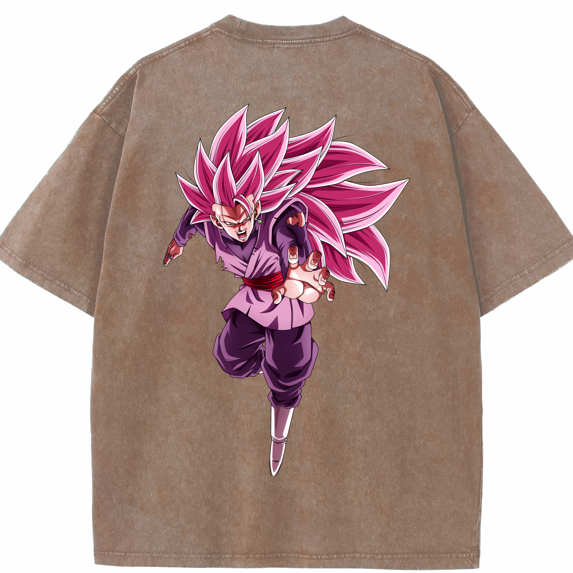 （画像用） ドラゴンボール ベジット DRAGON BALL Vegetto 綿100% ヴィンテージ風 半袖Tシャツ（背面プリント）