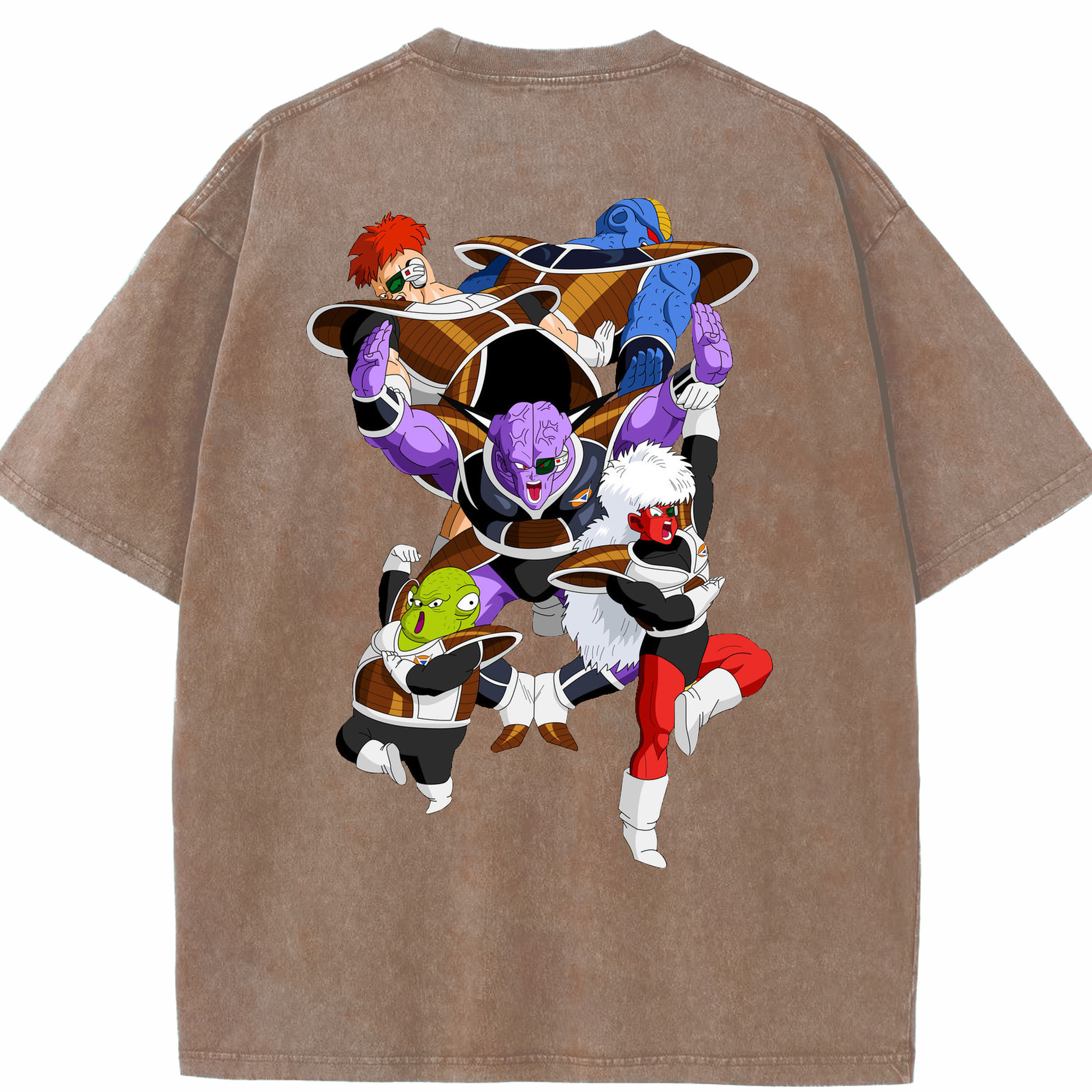 （画像用） ドラゴンボール DRAGON BALL 綿100% ヴィンテージ風 半袖Tシャツ（背面プリント）
