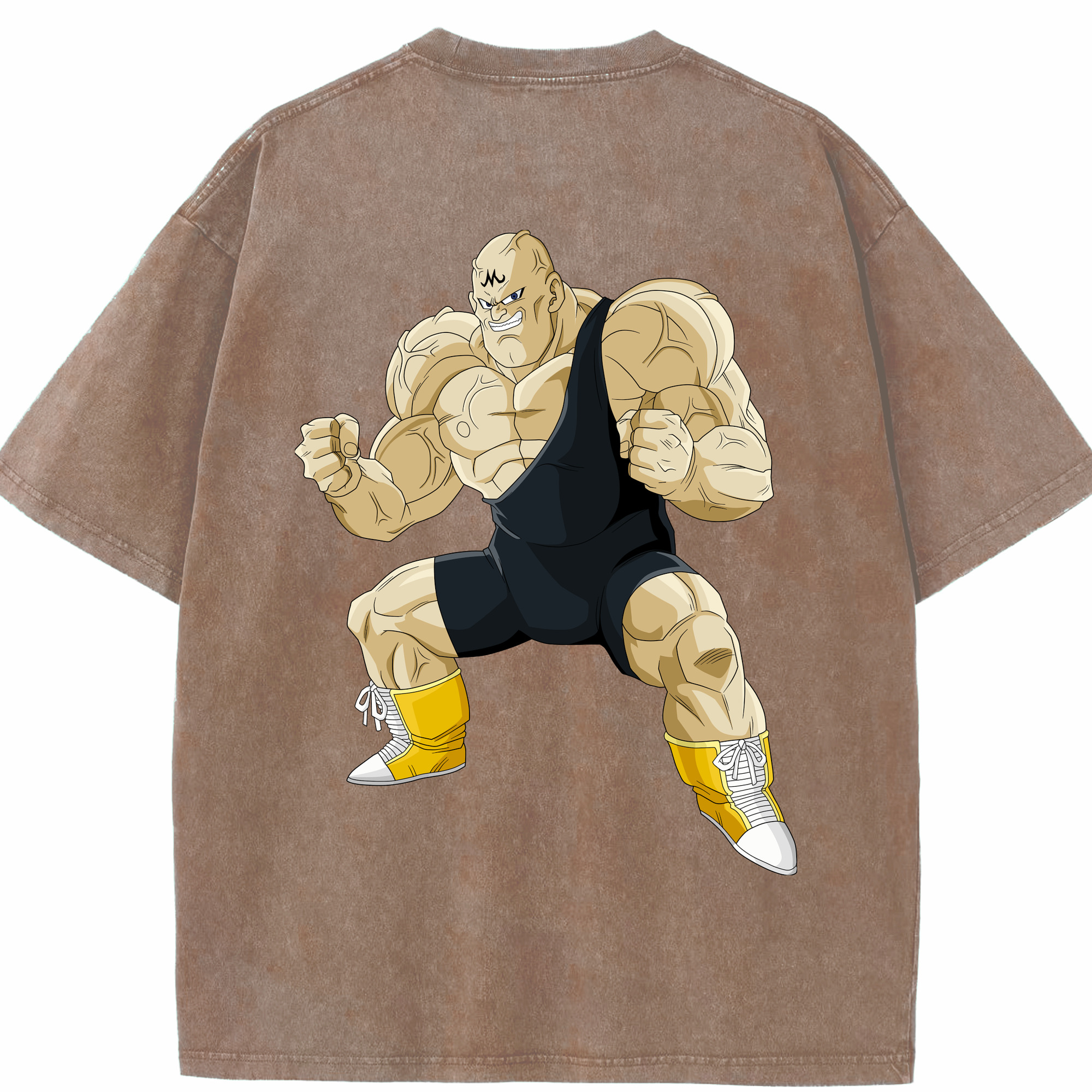 （画像用） ドラゴンボール DRAGON BALL 綿100% ヴィンテージ風 半袖Tシャツ（背面プリント）