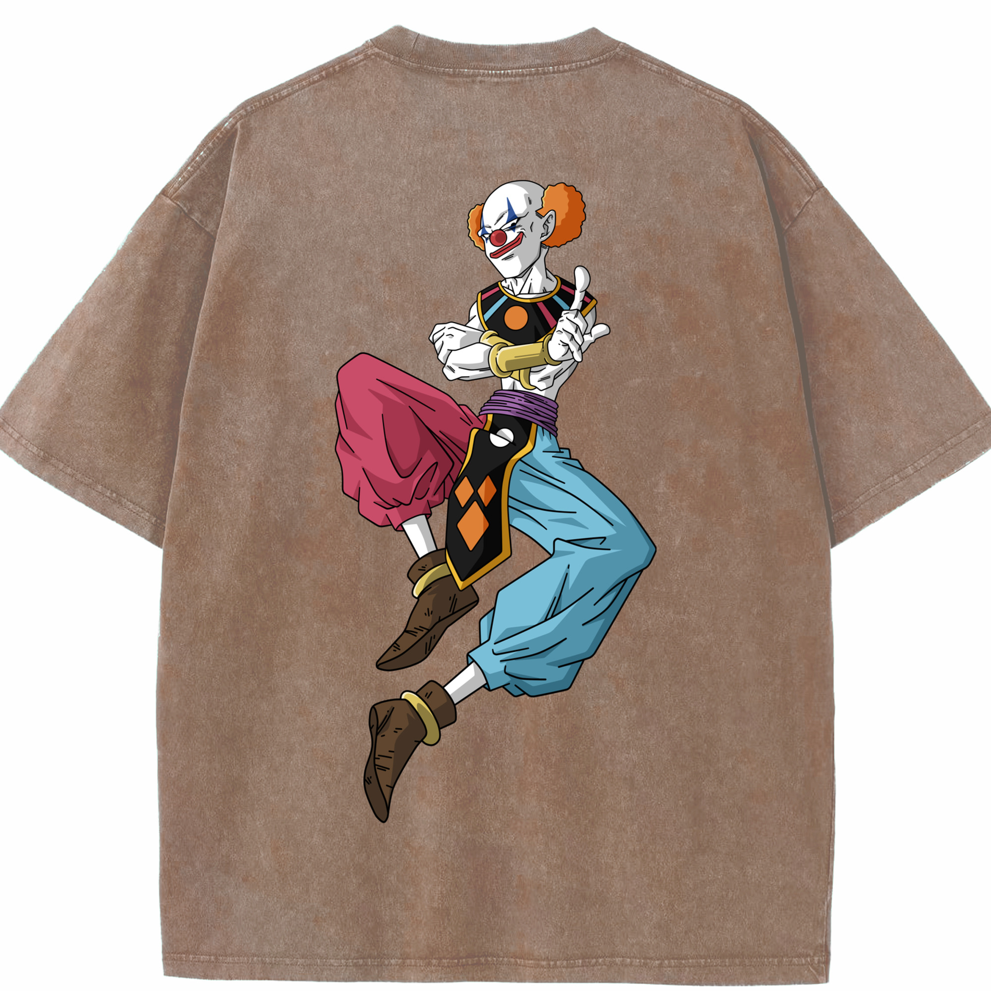 （画像用） ドラゴンボール DRAGON BALL 綿100% ヴィンテージ風 半袖Tシャツ（背面プリント）