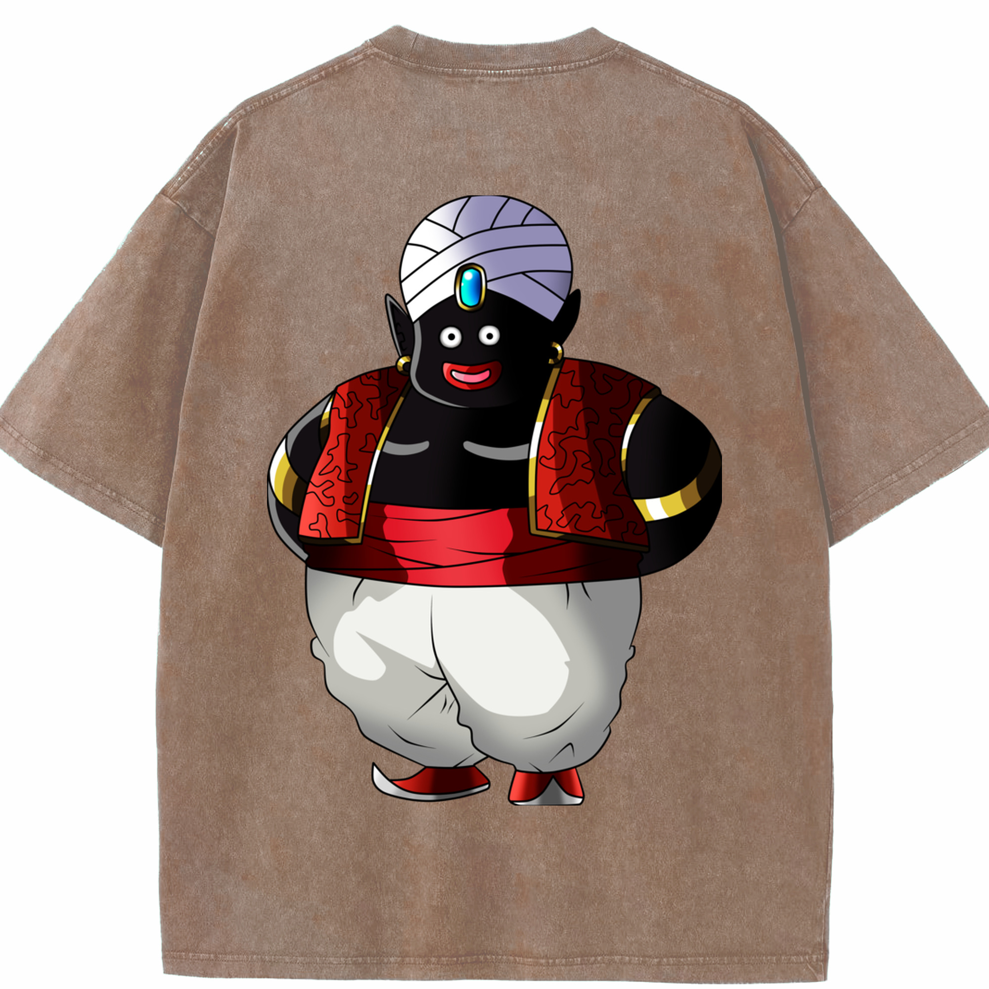 （画像用） ドラゴンボール DRAGON BALL 綿100% ヴィンテージ風 半袖Tシャツ（背面プリント）