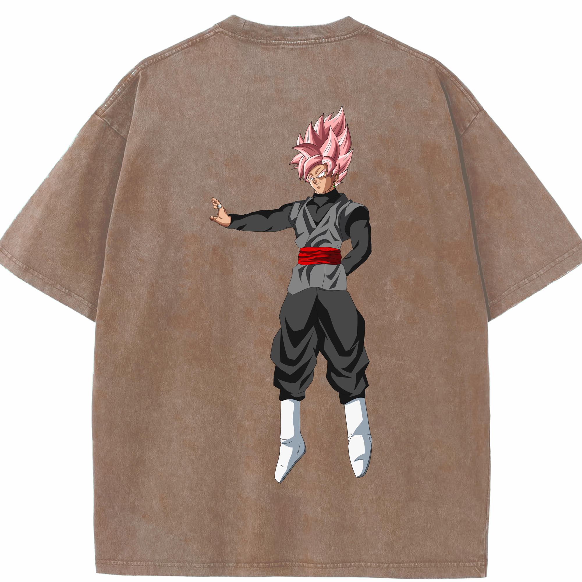 （画像用） ドラゴンボール ベジット DRAGON BALL Vegetto 綿100% ヴィンテージ風 半袖Tシャツ（背面プリント）