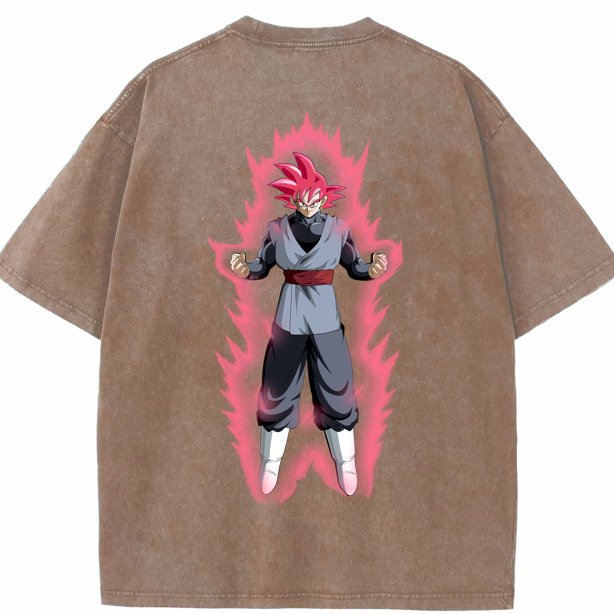 （画像用） ドラゴンボール ベジット DRAGON BALL Vegetto 綿100% ヴィンテージ風 半袖Tシャツ（背面プリント）