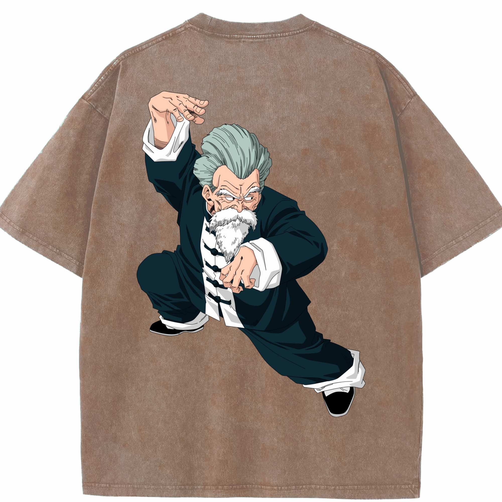 （画像用） ドラゴンボール DRAGON BALL 綿100% ヴィンテージ風 半袖Tシャツ（背面プリント）