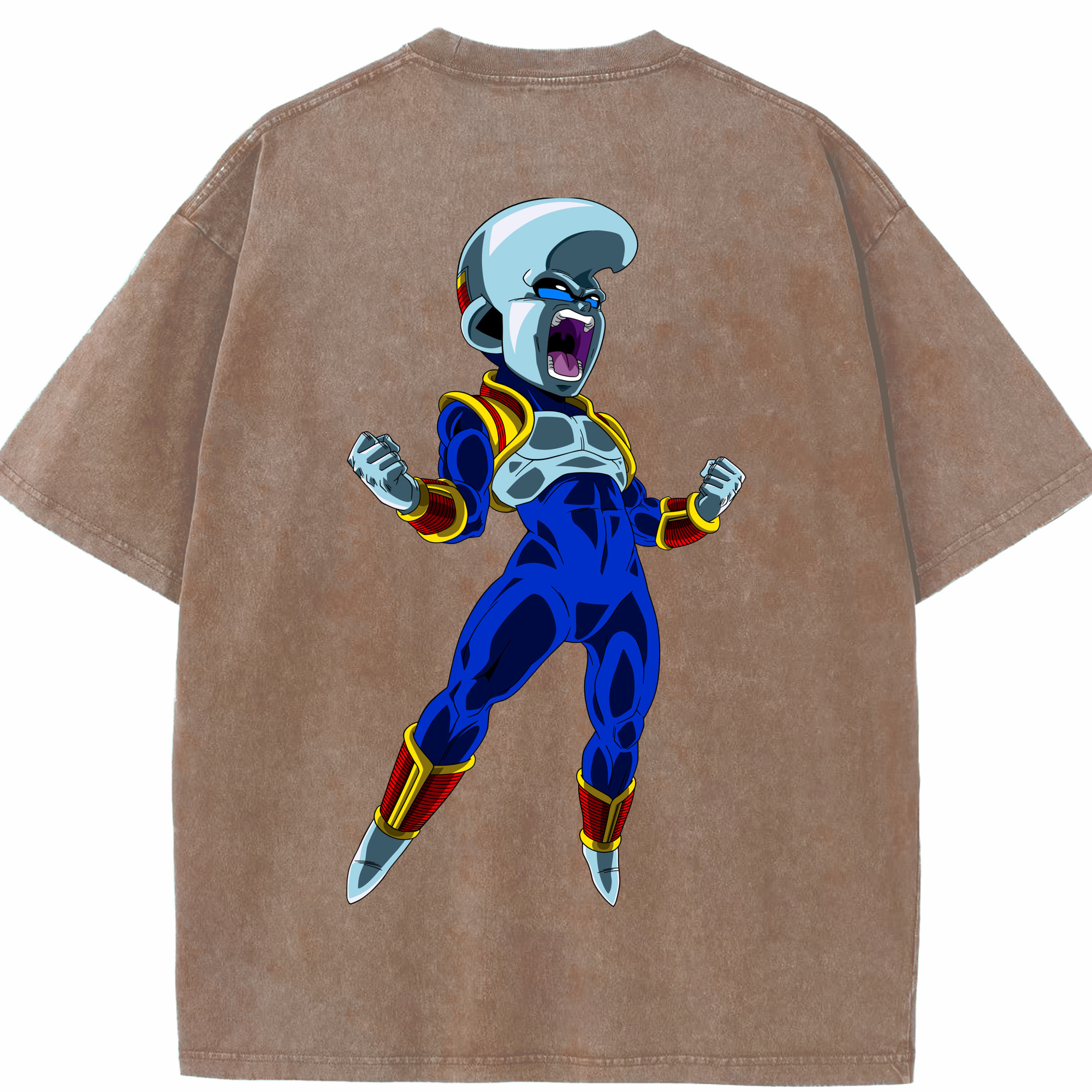 （画像用） ドラゴンボール DRAGON BALL 綿100% ヴィンテージ風 半袖Tシャツ（背面プリント）