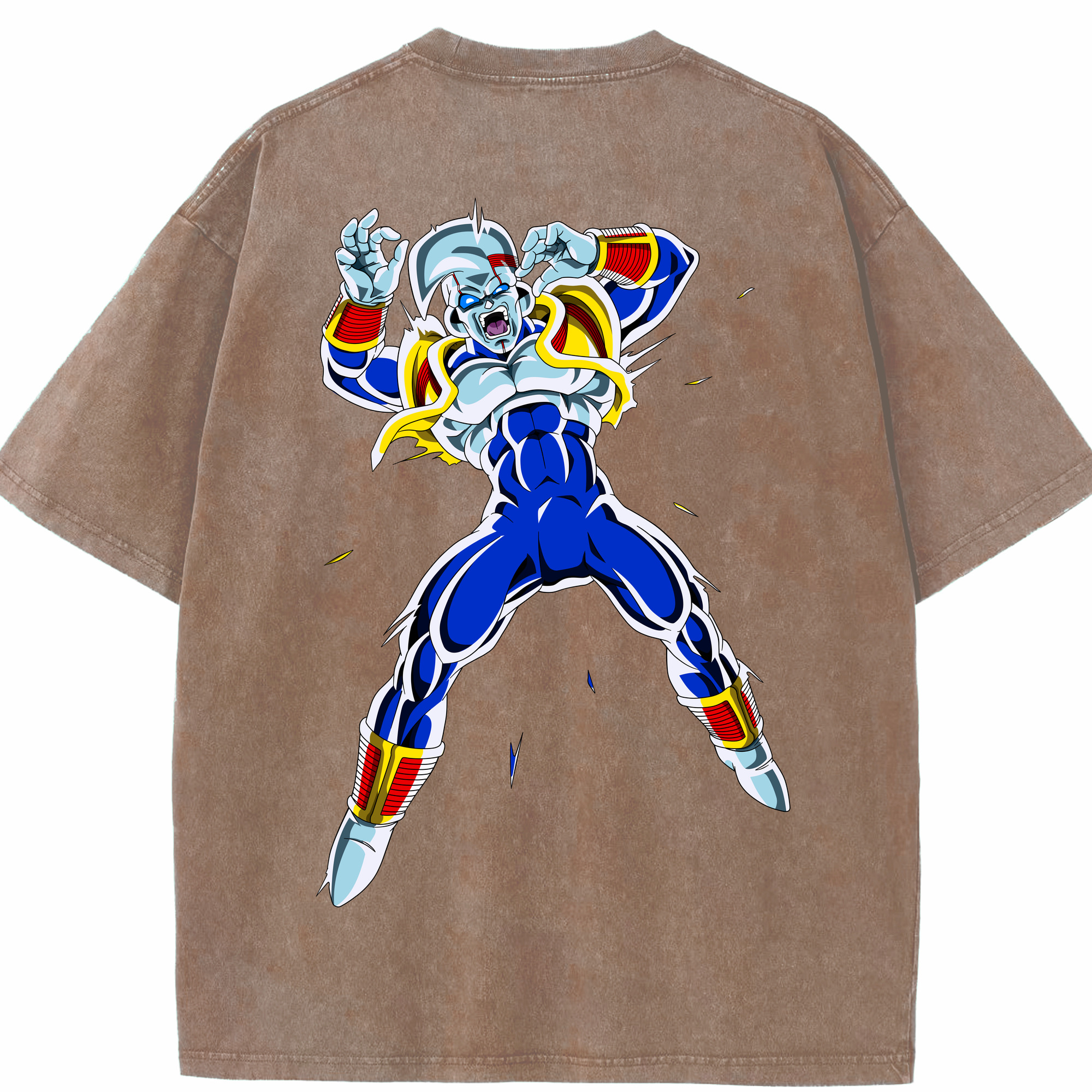 （画像用） ドラゴンボール DRAGON BALL 綿100% ヴィンテージ風 半袖Tシャツ（背面プリント）