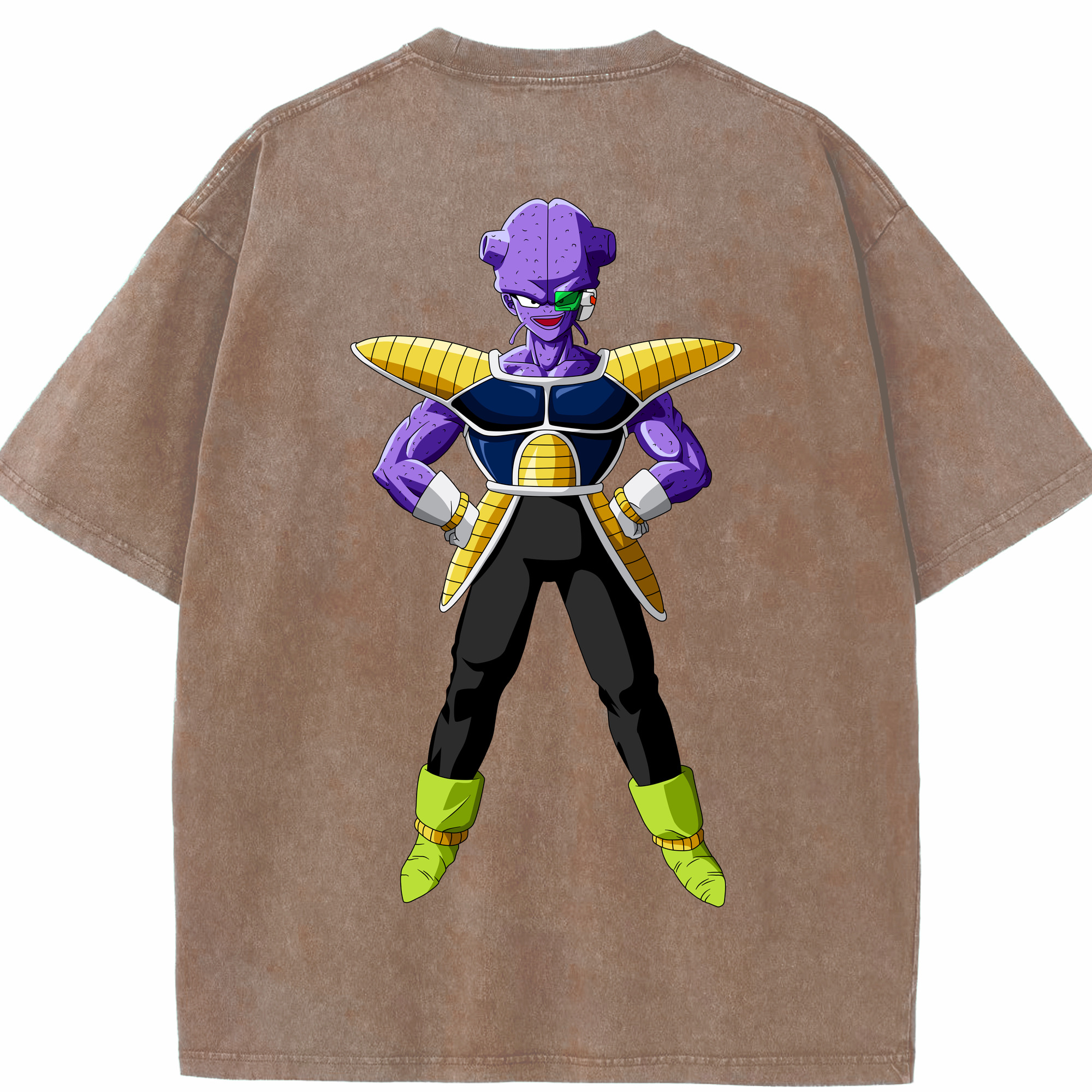 （画像用） ドラゴンボール DRAGON BALL 綿100% ヴィンテージ風 半袖Tシャツ（背面プリント）