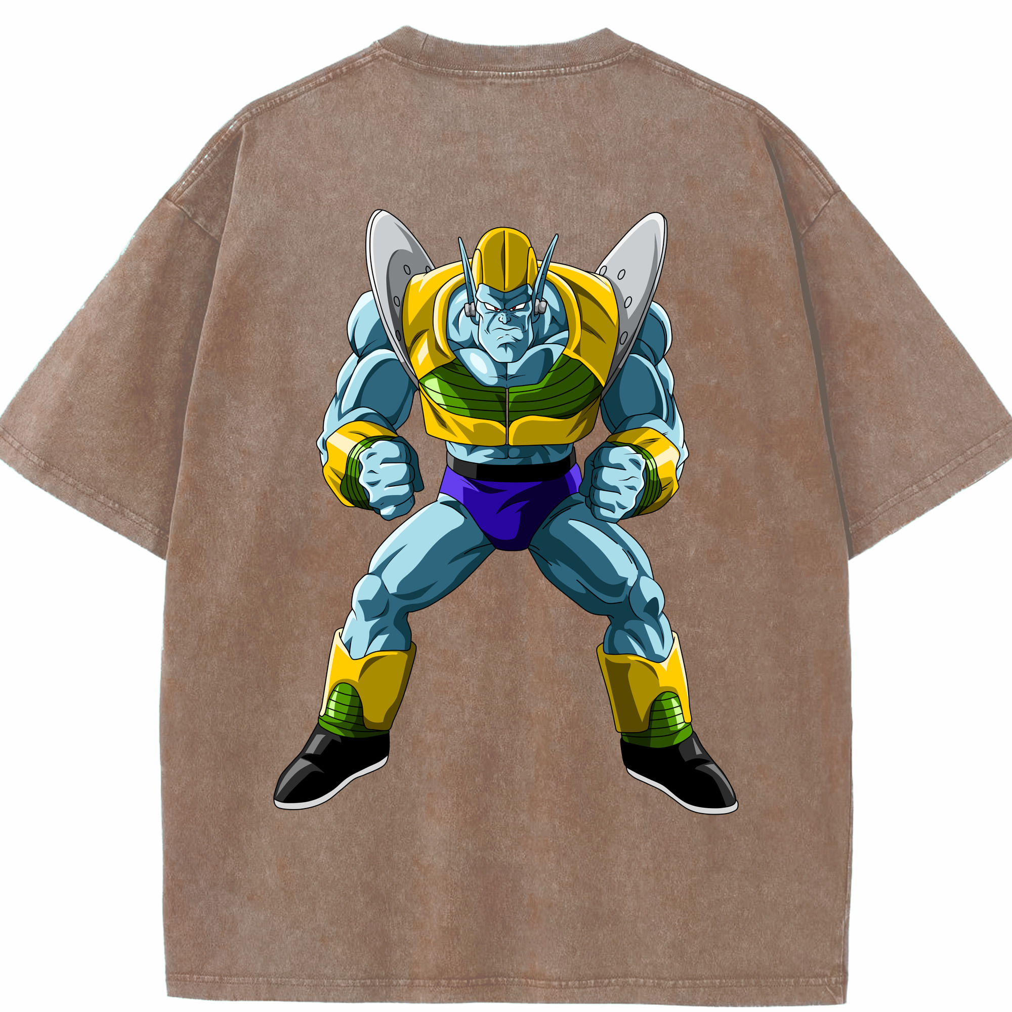 （画像用） ドラゴンボール DRAGON BALL 綿100% ヴィンテージ風 半袖Tシャツ（背面プリント）