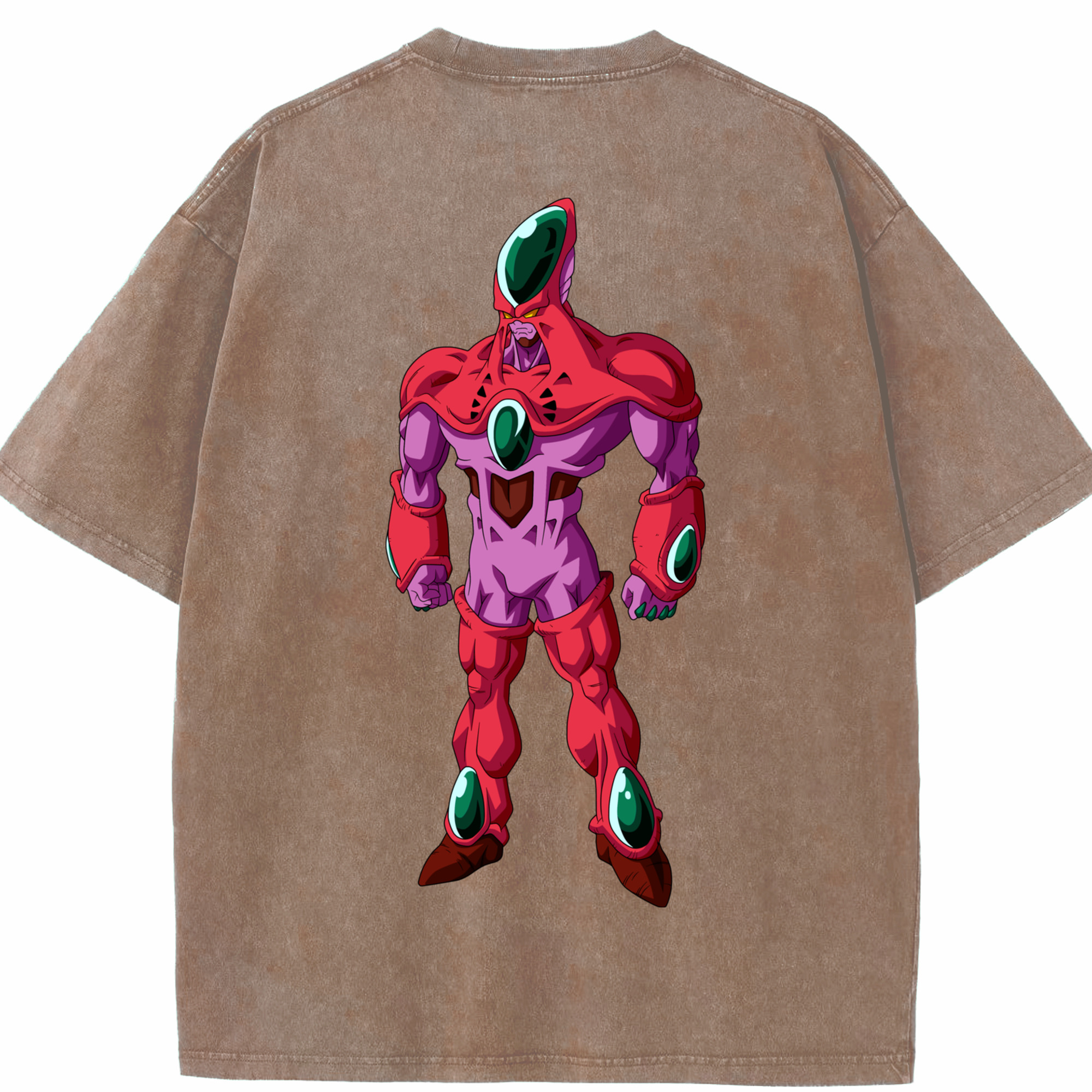 （画像用） ドラゴンボール DRAGON BALL 綿100% ヴィンテージ風 半袖Tシャツ（背面プリント）