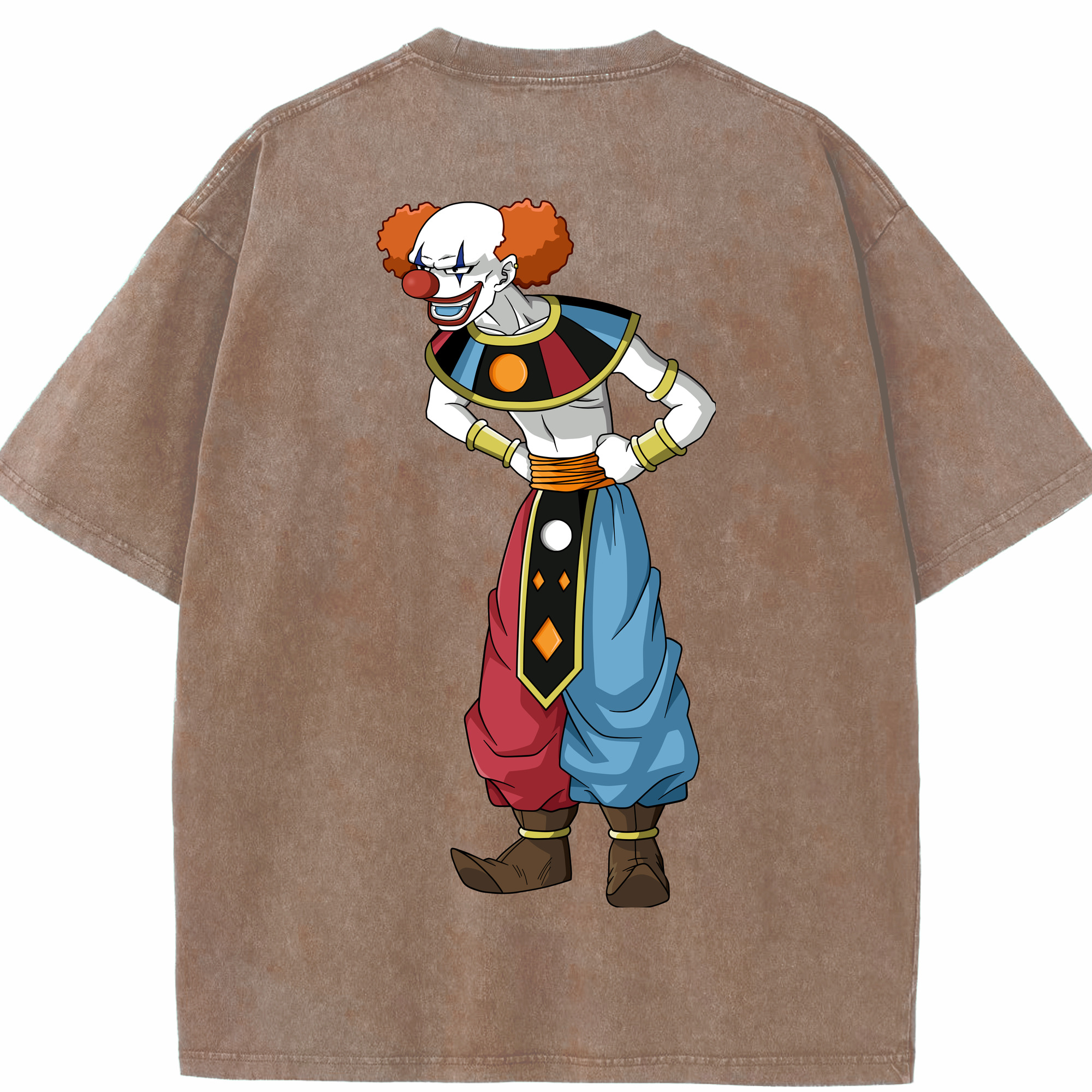 （画像用） ドラゴンボール DRAGON BALL 綿100% ヴィンテージ風 半袖Tシャツ（背面プリント）