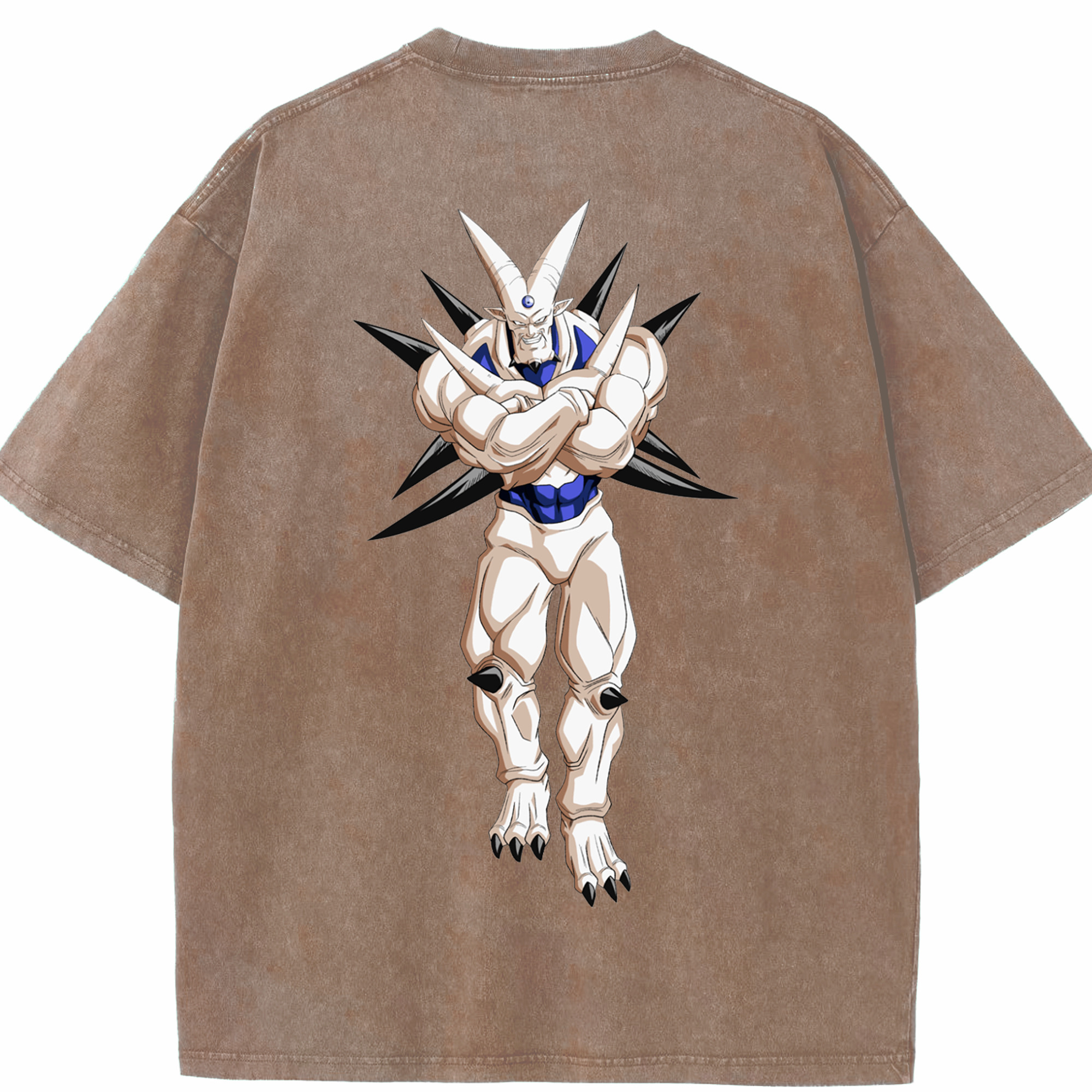 （画像用） ドラゴンボール DRAGON BALL 綿100% ヴィンテージ風 半袖Tシャツ（背面プリント）