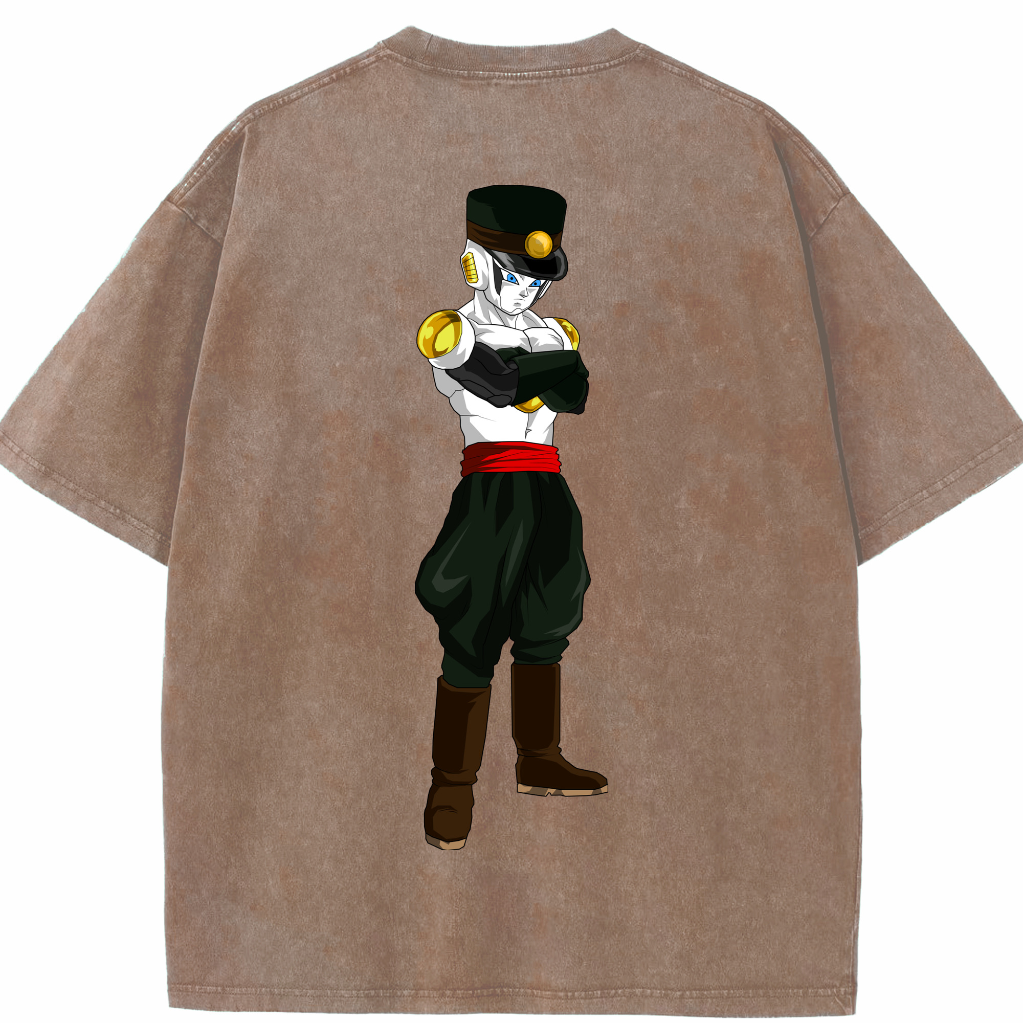 （画像用） ドラゴンボール DRAGON BALL 綿100% ヴィンテージ風 半袖Tシャツ（背面プリント）