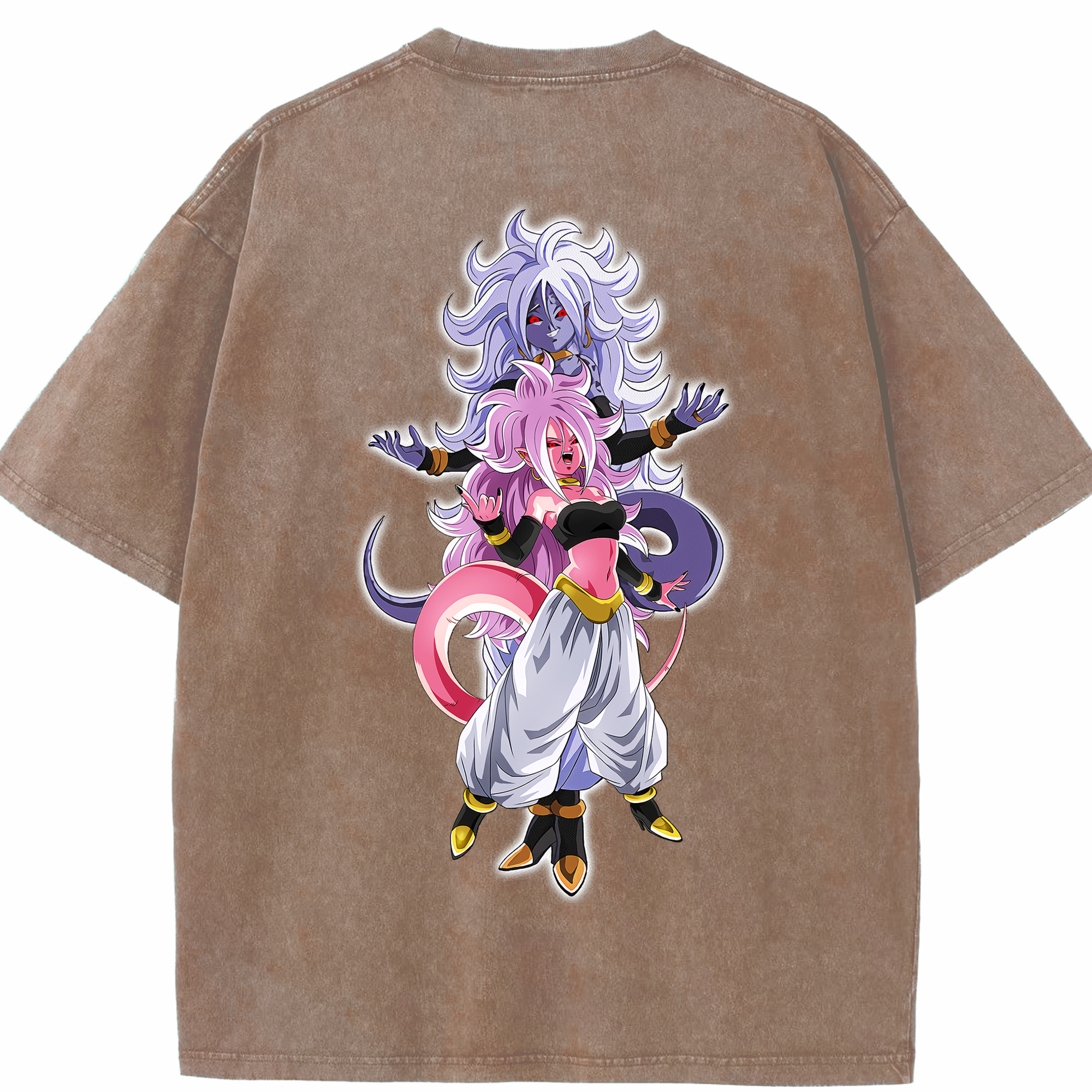 （画像用） ドラゴンボール DRAGON BALL 綿100% ヴィンテージ風 半袖Tシャツ（背面プリント）
