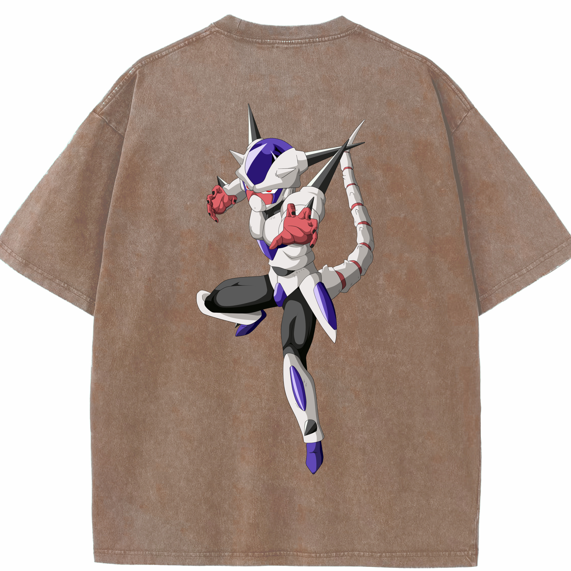 （画像用） ドラゴンボール クリーサ DRAGON BALL Kulisa 綿100% ヴィンテージ風 半袖Tシャツ（背面プリント）