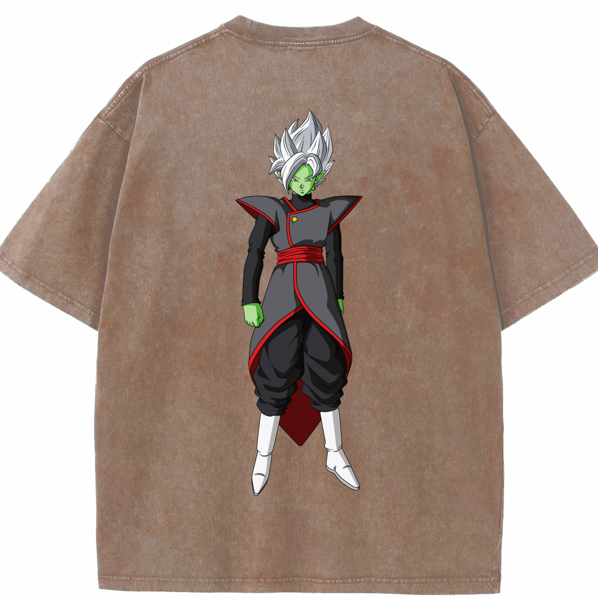 （画像用） ドラゴンボール ベジット DRAGON BALL Vegetto 綿100% ヴィンテージ風 半袖Tシャツ（背面プリント）