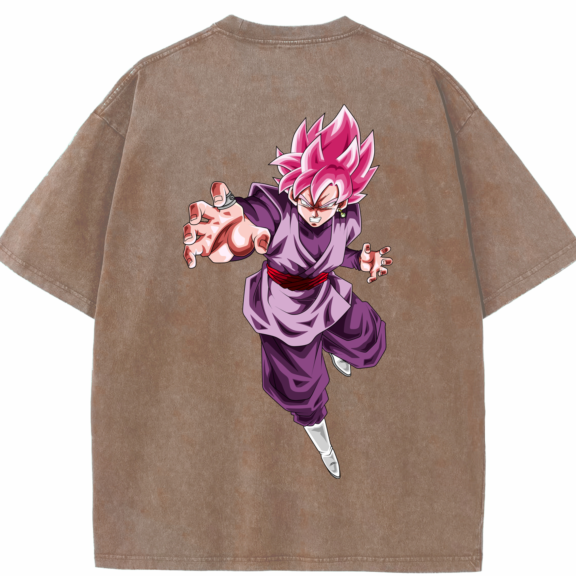 （画像用） ドラゴンボール ベジット DRAGON BALL Vegetto 綿100% ヴィンテージ風 半袖Tシャツ（背面プリント）