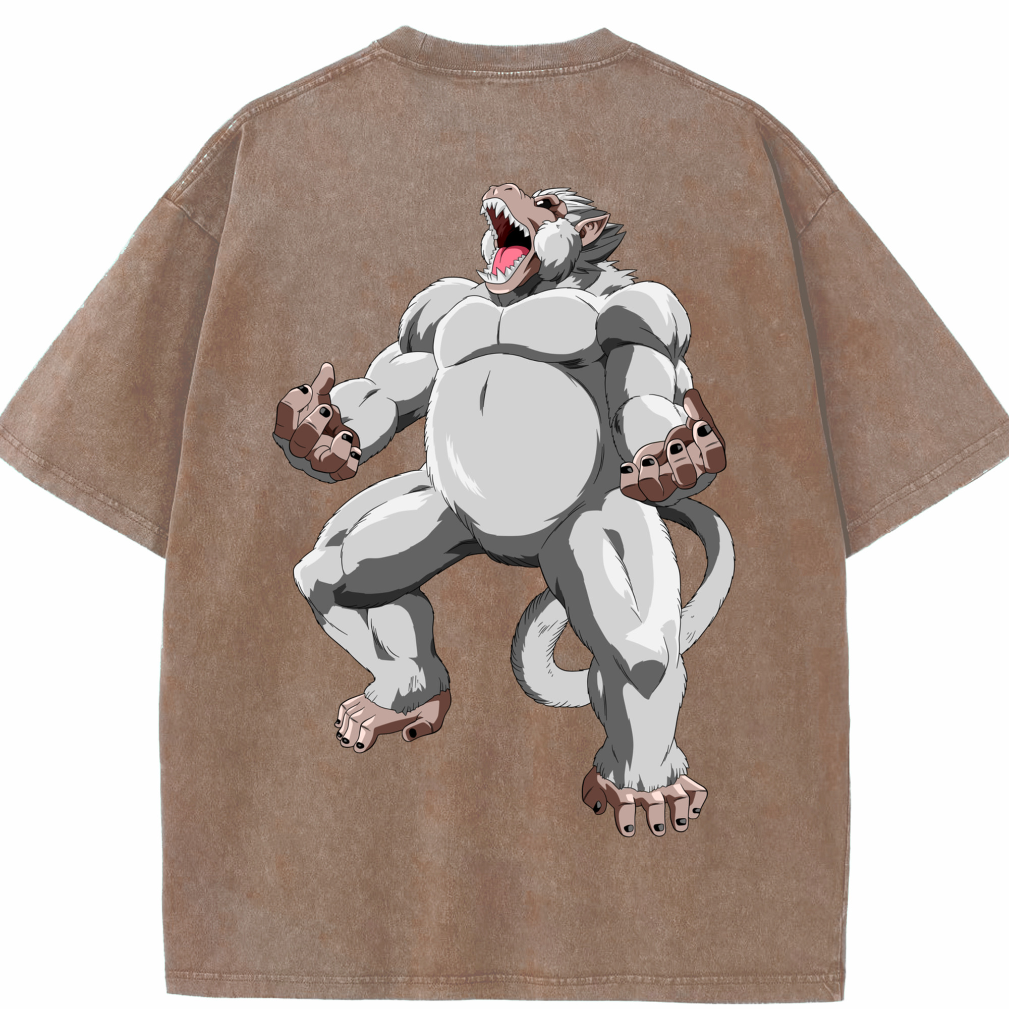 （画像用） ドラゴンボール DRAGON BALL 綿100% ヴィンテージ風 半袖Tシャツ（背面プリント）