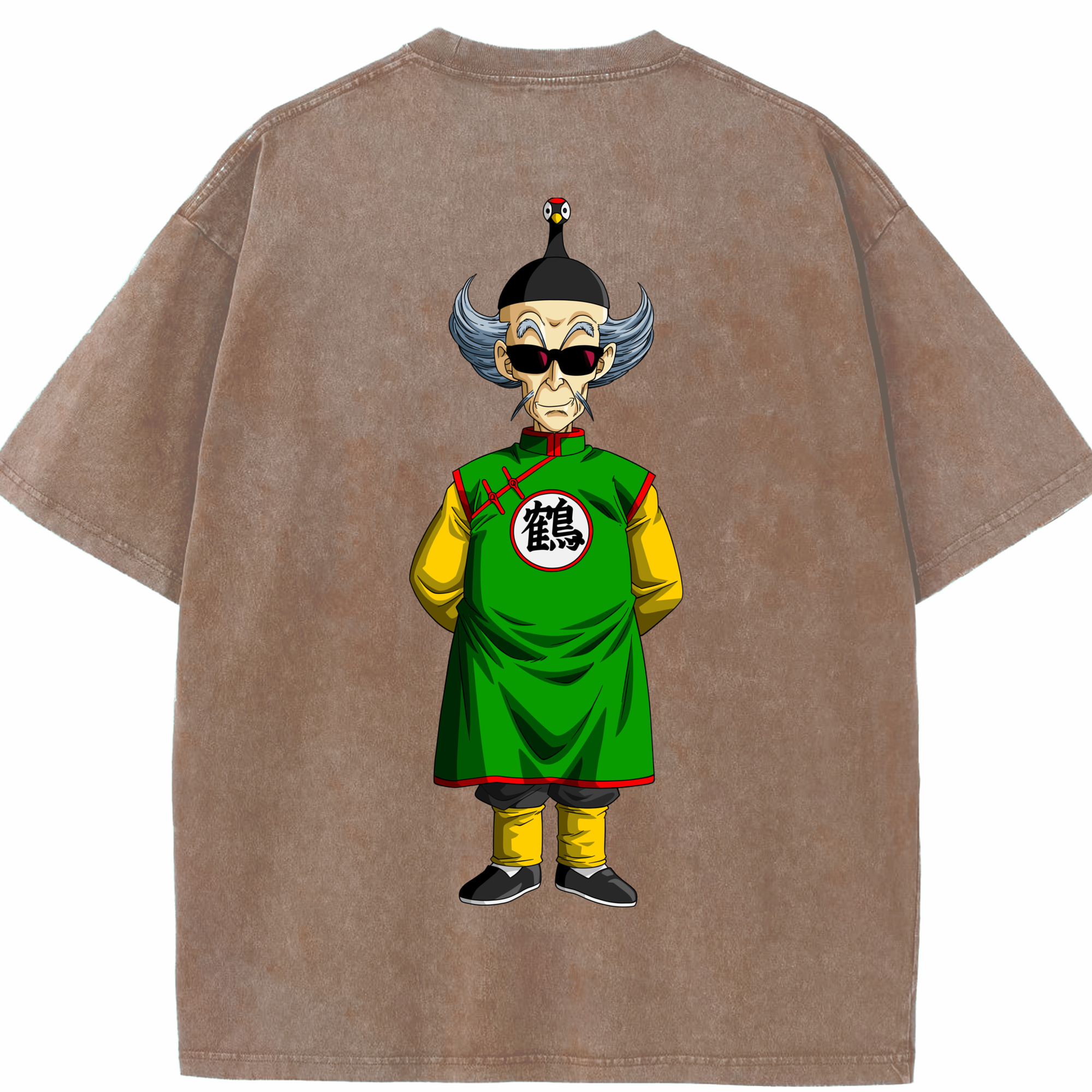 （画像用） ドラゴンボール DRAGON BALL 綿100% ヴィンテージ風 半袖Tシャツ（背面プリント）