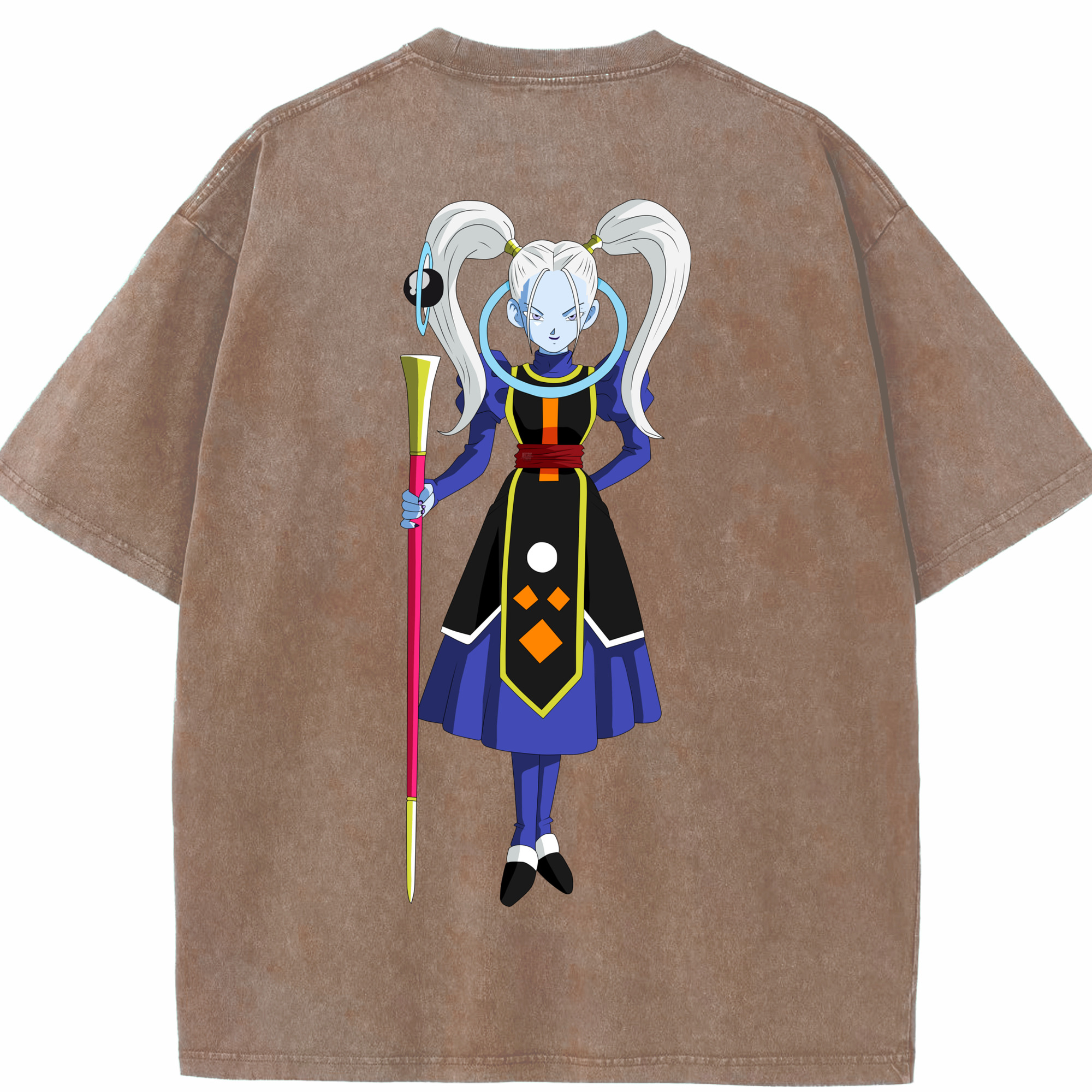 （画像用） ドラゴンボール DRAGON BALL 綿100% ヴィンテージ風 半袖Tシャツ（背面プリント）
