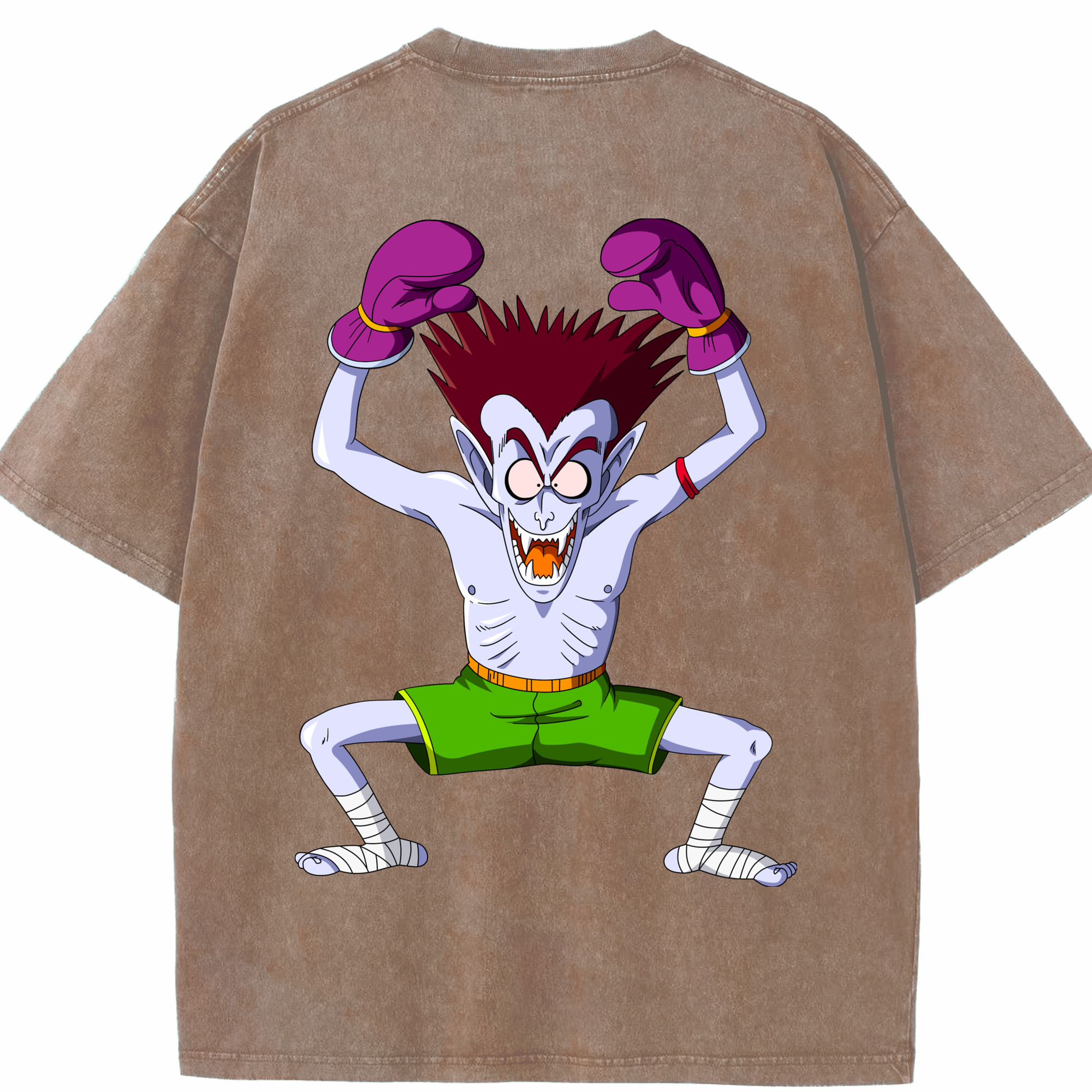 （画像用） ドラゴンボール DRAGON BALL 綿100% ヴィンテージ風 半袖Tシャツ（背面プリント）