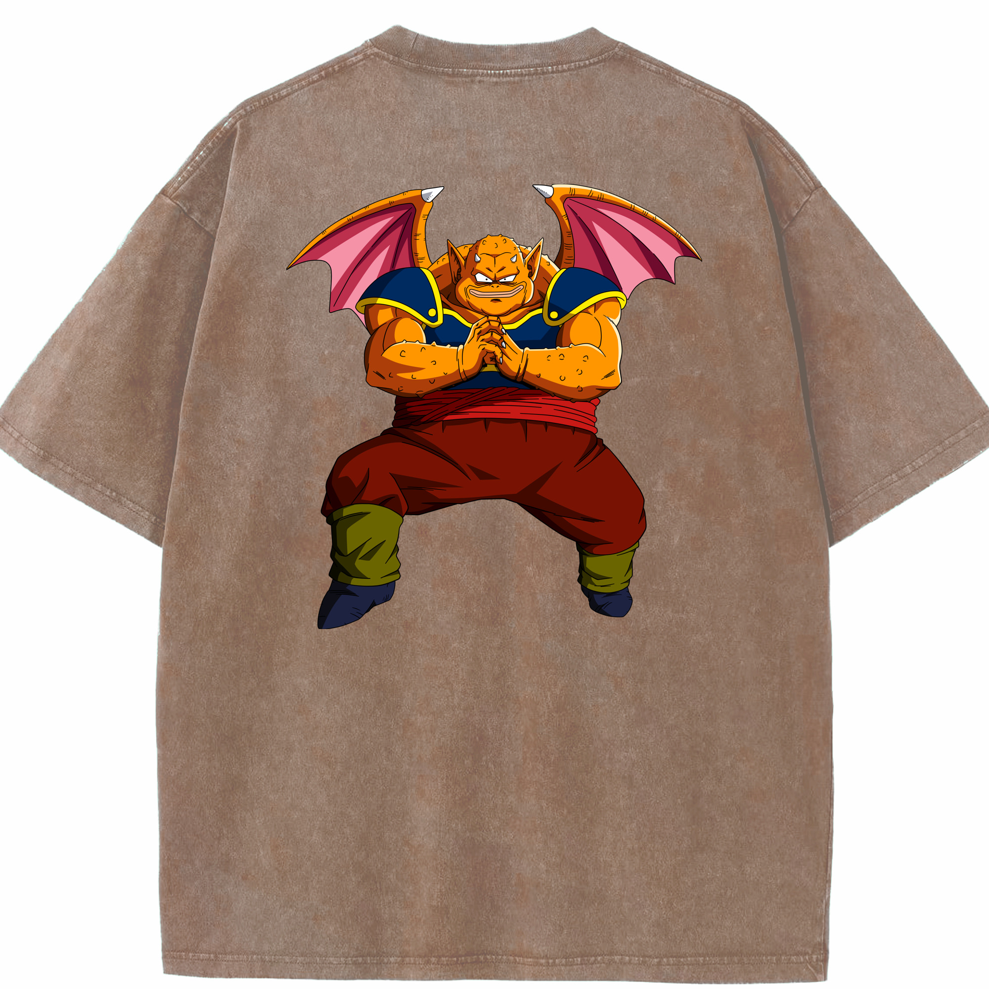 （画像用） ドラゴンボール DRAGON BALL 綿100% ヴィンテージ風 半袖Tシャツ（背面プリント）