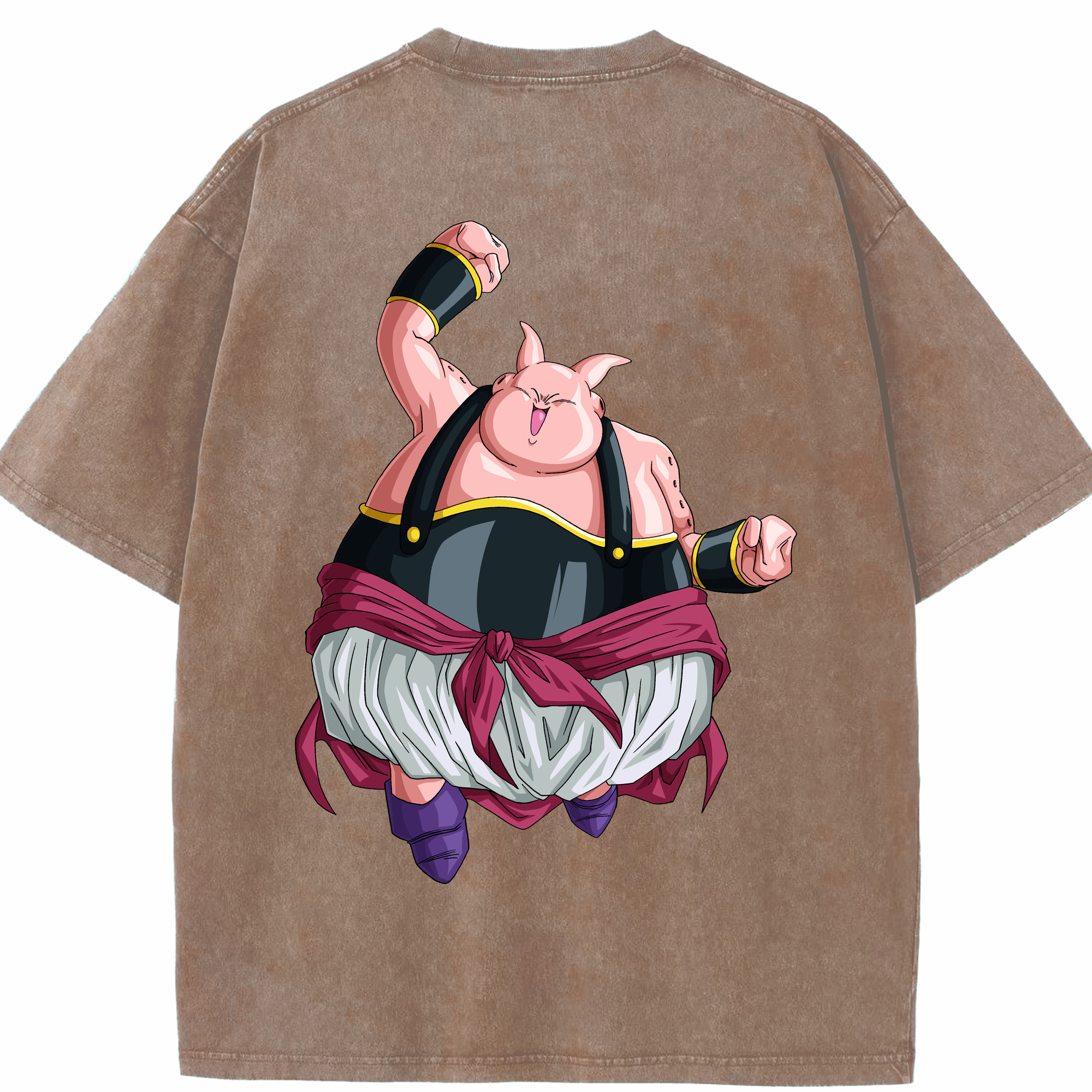 （画像用） ドラゴンボール DRAGON BALL 綿100% ヴィンテージ風 半袖Tシャツ（背面プリント）
