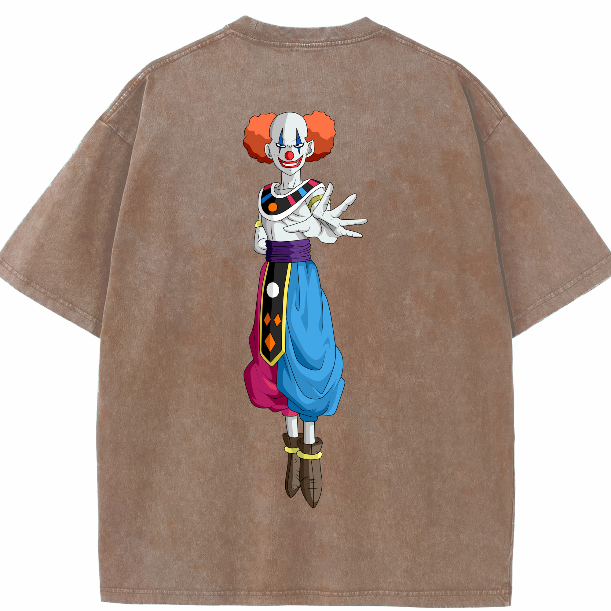 （画像用） ドラゴンボール DRAGON BALL 綿100% ヴィンテージ風 半袖Tシャツ（背面プリント）