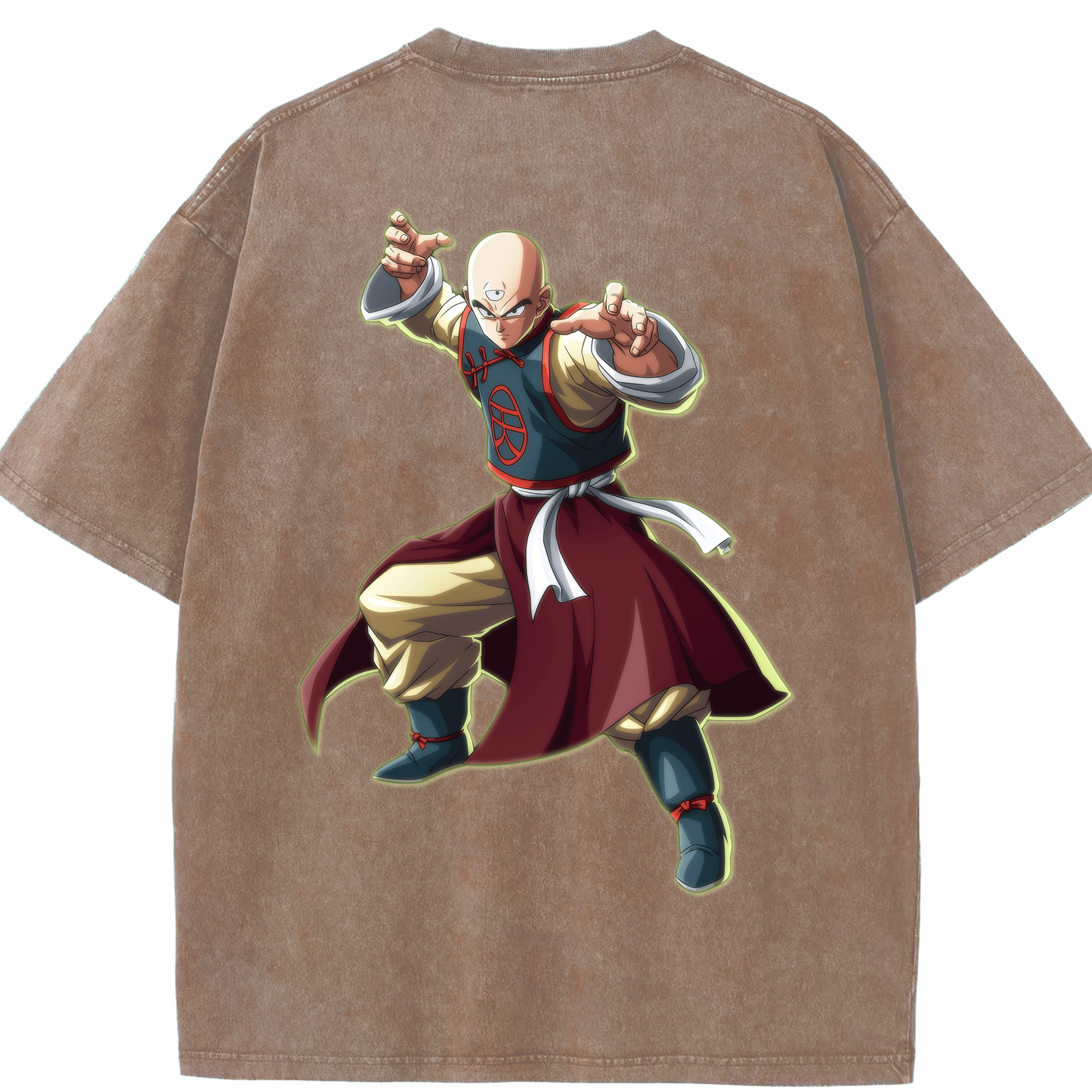 （画像用） ドラゴンボール DRAGON BALL 綿100% ヴィンテージ風 半袖Tシャツ（背面プリント）