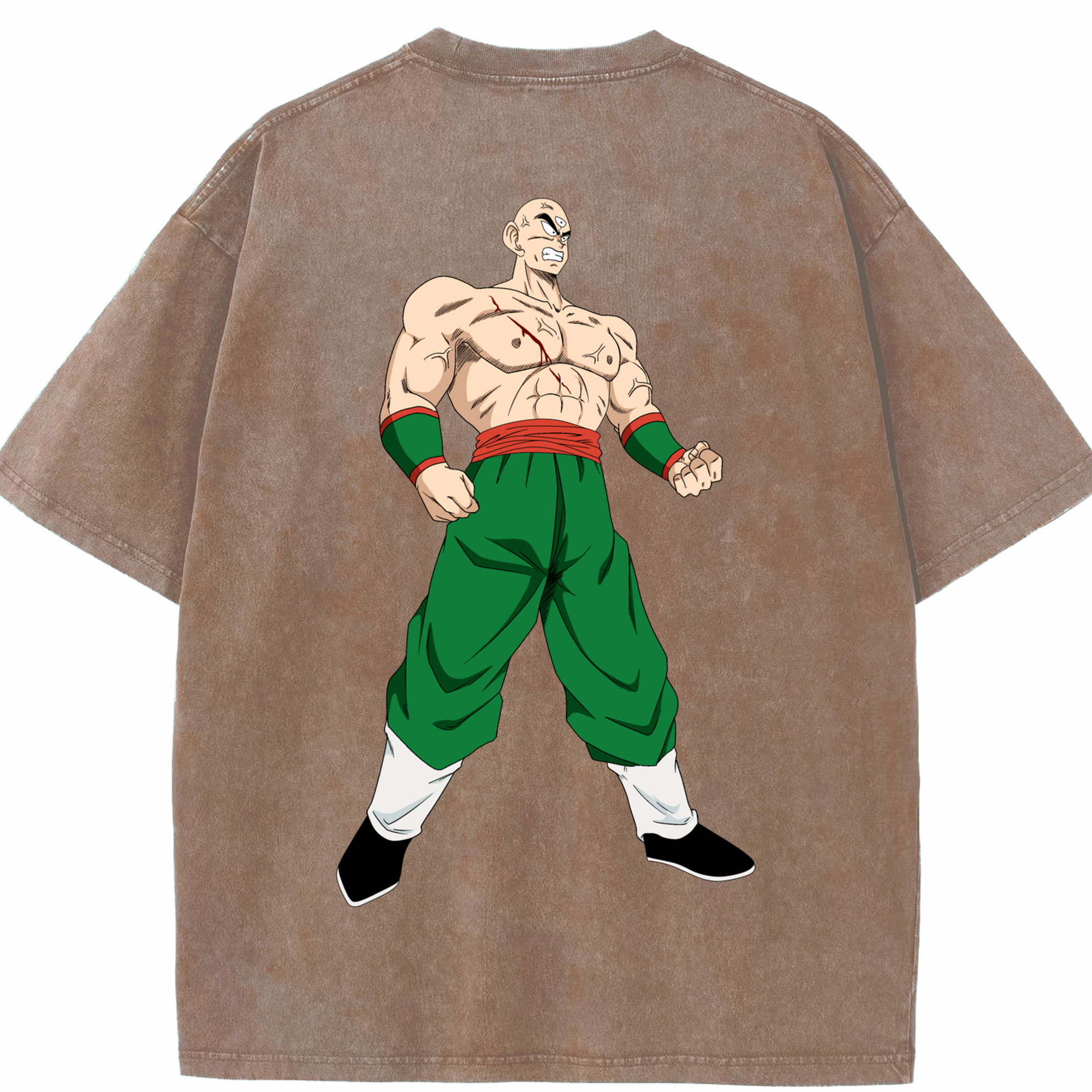 （画像用） ドラゴンボール DRAGON BALL 綿100% ヴィンテージ風 半袖Tシャツ（背面プリント）