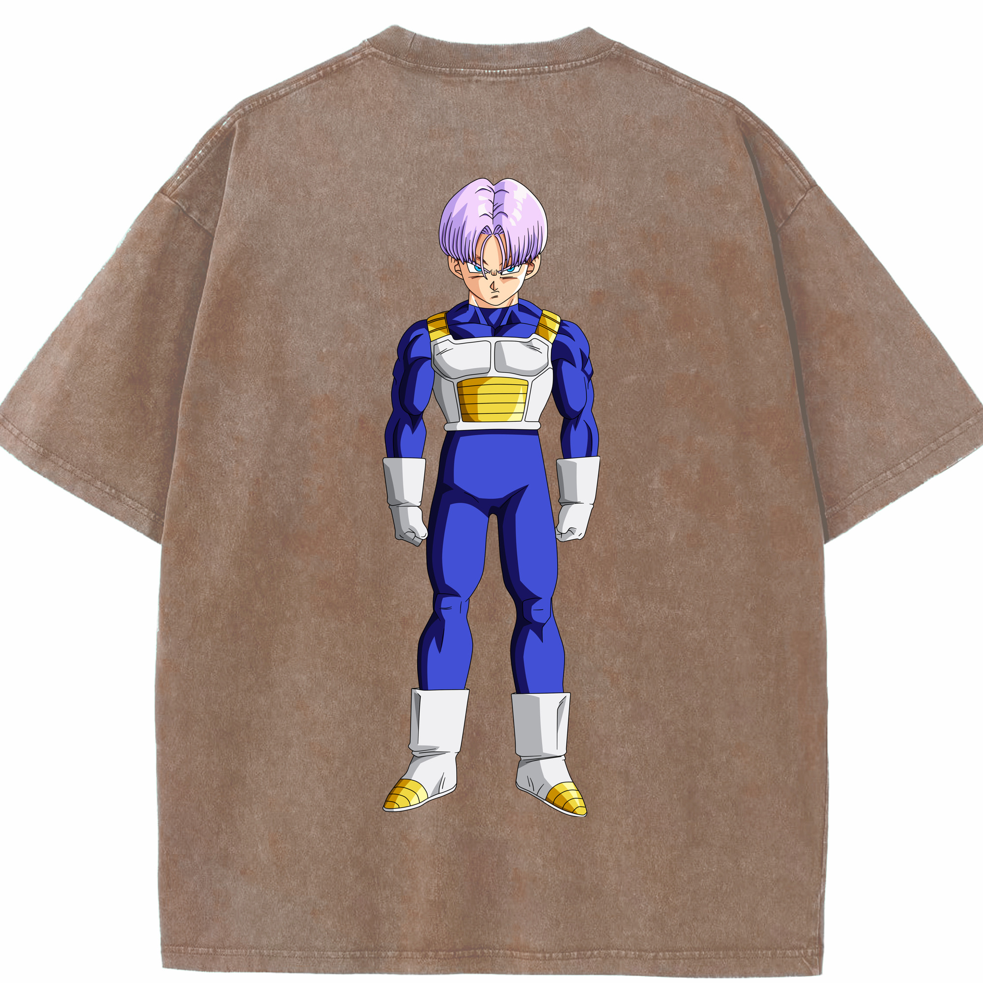 （画像用） ドラゴンボール DRAGON BALL 綿100% ヴィンテージ風 半袖Tシャツ（背面プリント）