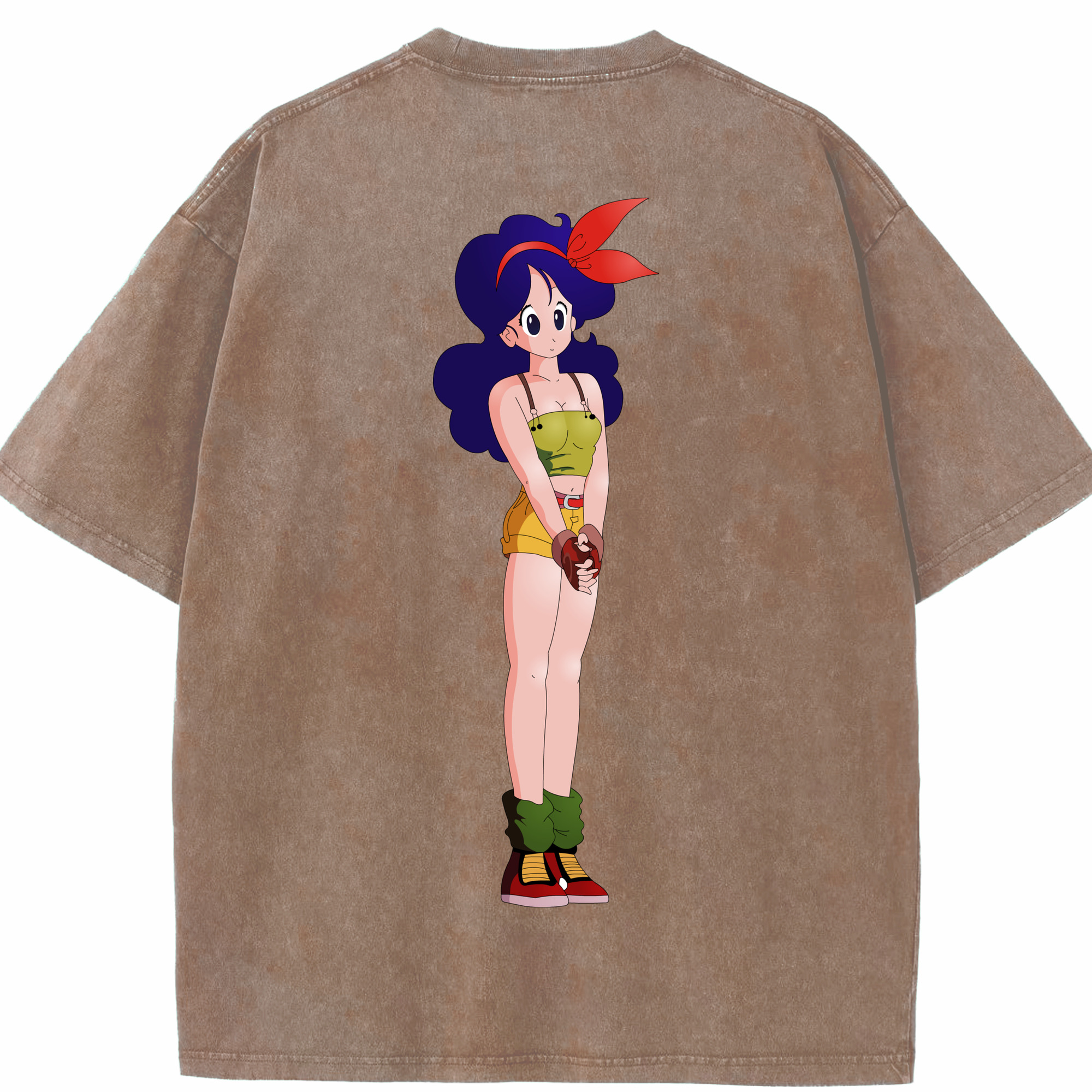 （画像用） ドラゴンボール DRAGON BALL 綿100% ヴィンテージ風 半袖Tシャツ（背面プリント）