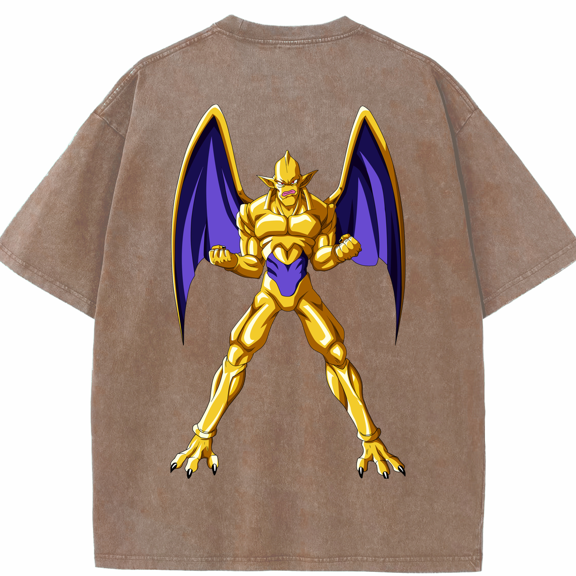（画像用） ドラゴンボール DRAGON BALL 綿100% ヴィンテージ風 半袖Tシャツ（背面プリント）