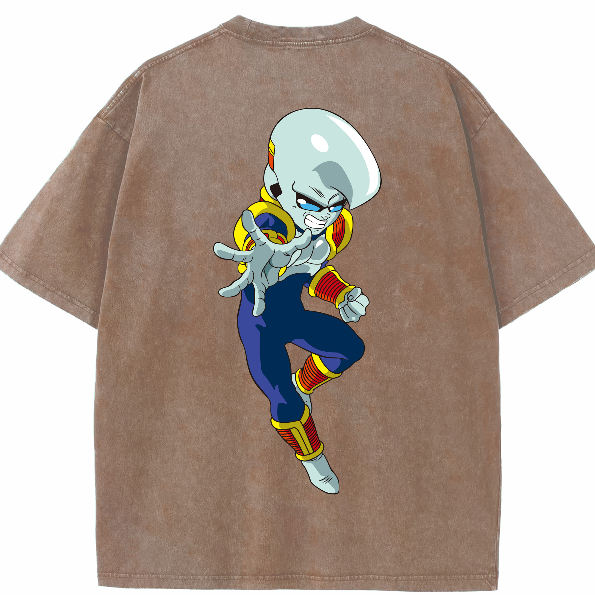 （画像用） ドラゴンボール DRAGON BALL 綿100% ヴィンテージ風 半袖Tシャツ（背面プリント）