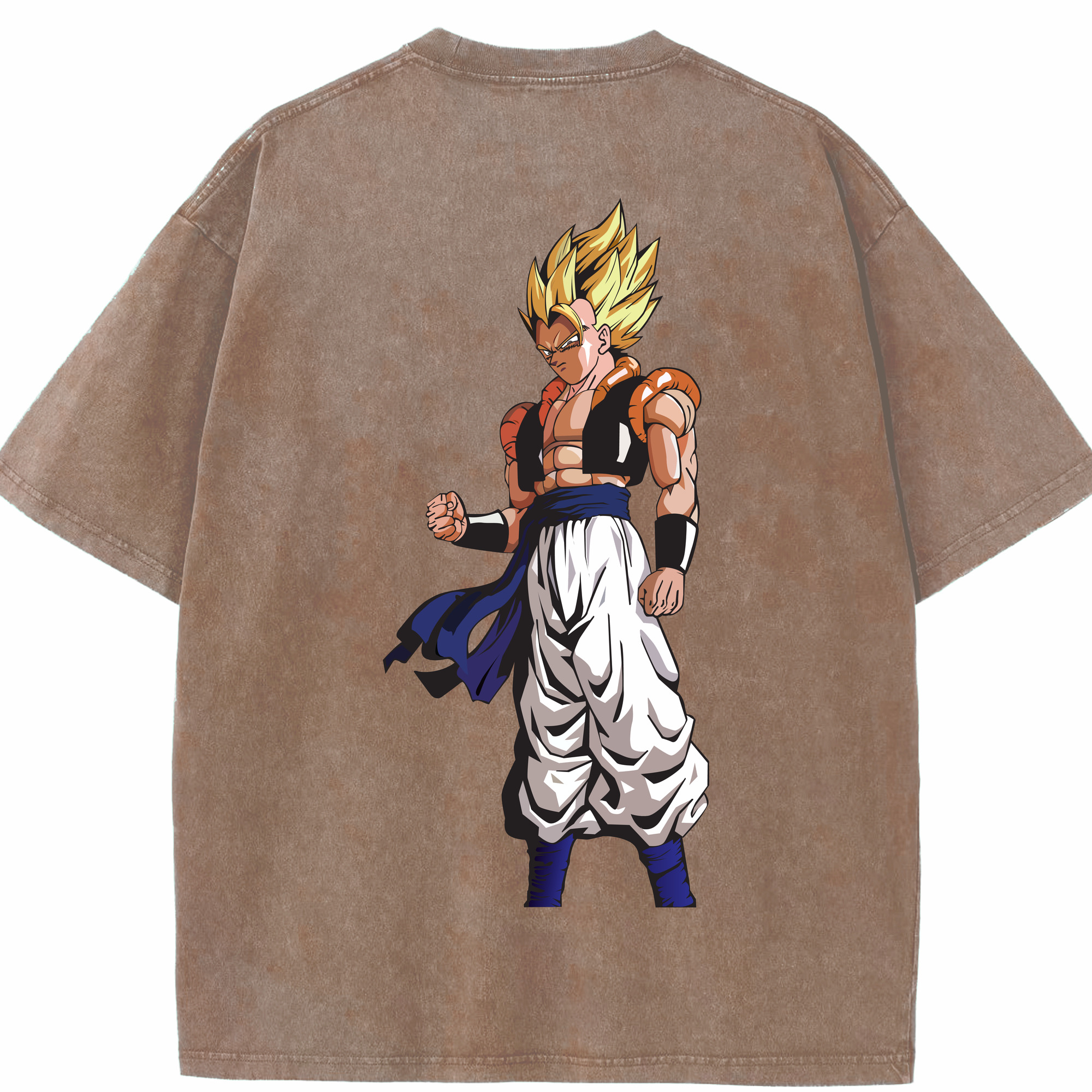 （画像用） ドラゴンボール DRAGON BALL 綿100% ヴィンテージ風 半袖Tシャツ（背面プリント）