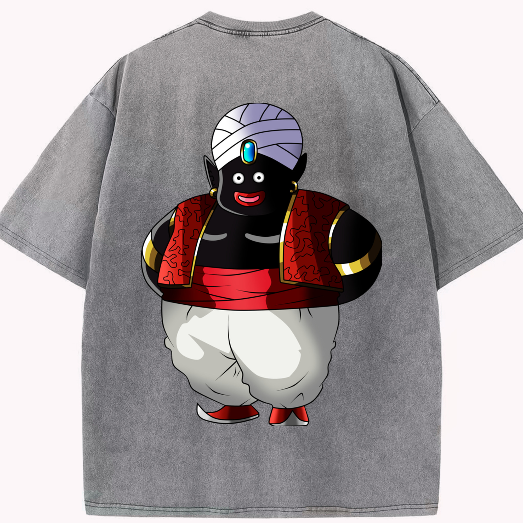 （画像用） ドラゴンボール DRAGON BALL 綿100% ヴィンテージ風 半袖Tシャツ（背面プリント）